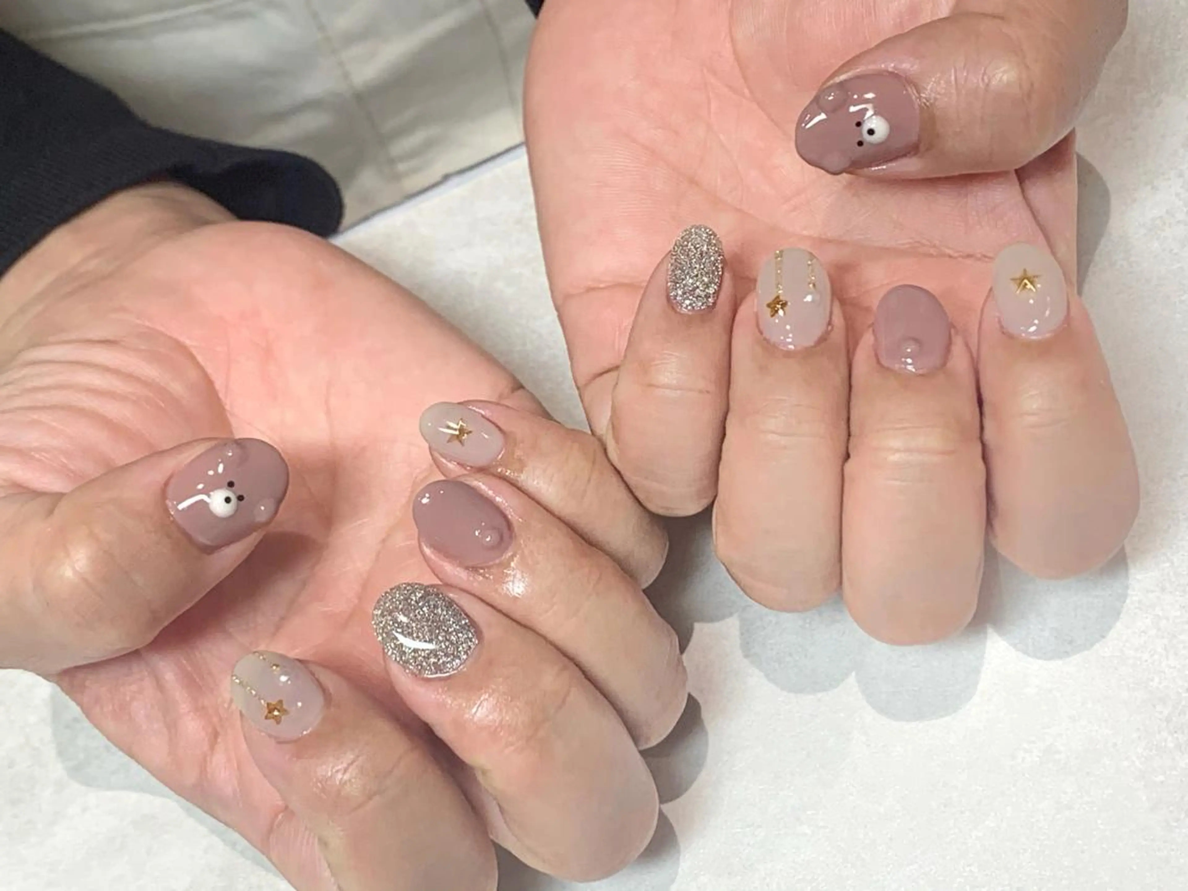 ネイル ハンドネイル 金田 純香のネイルデザイン