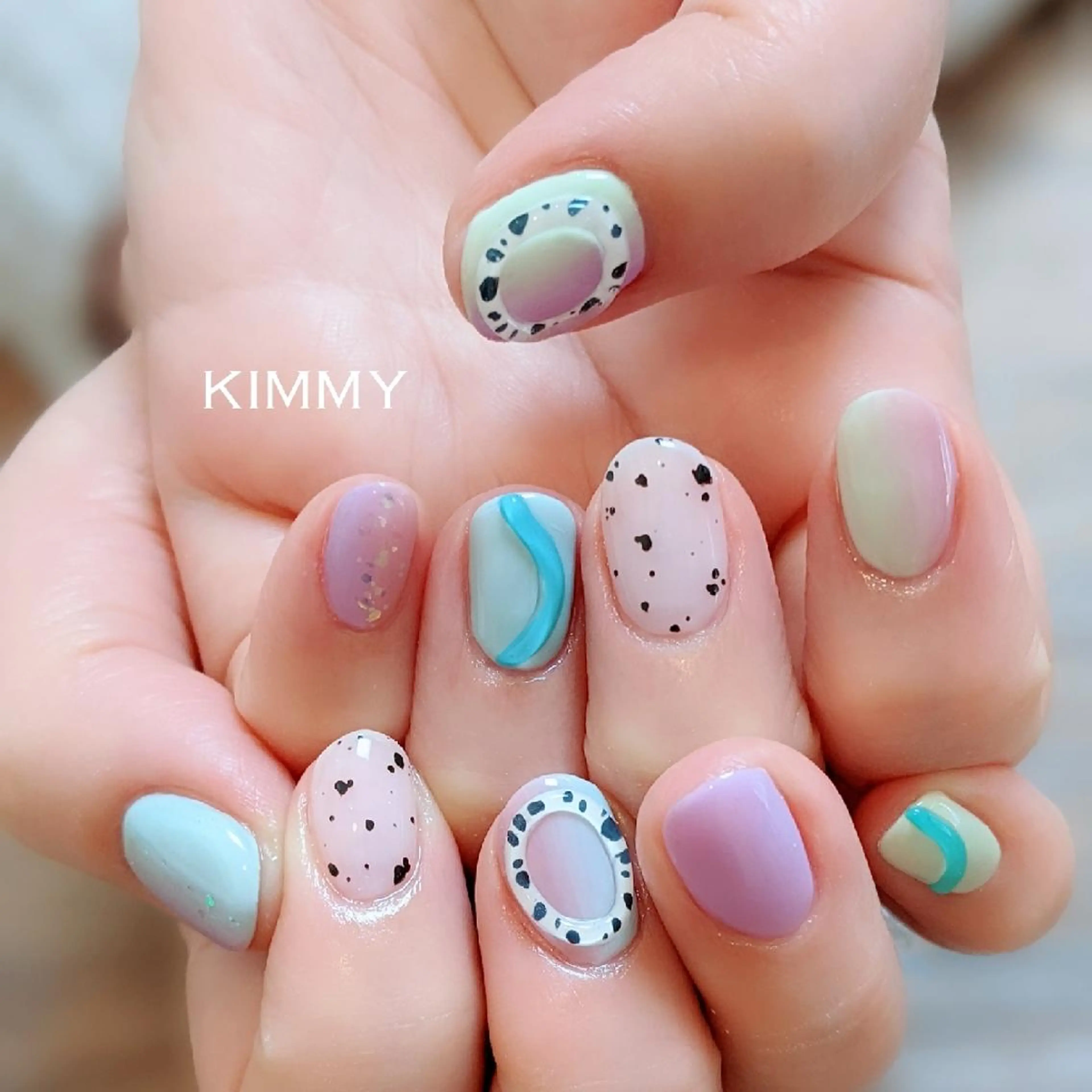 ネイル ハンドネイル kimmy nailsのネイルデザイン