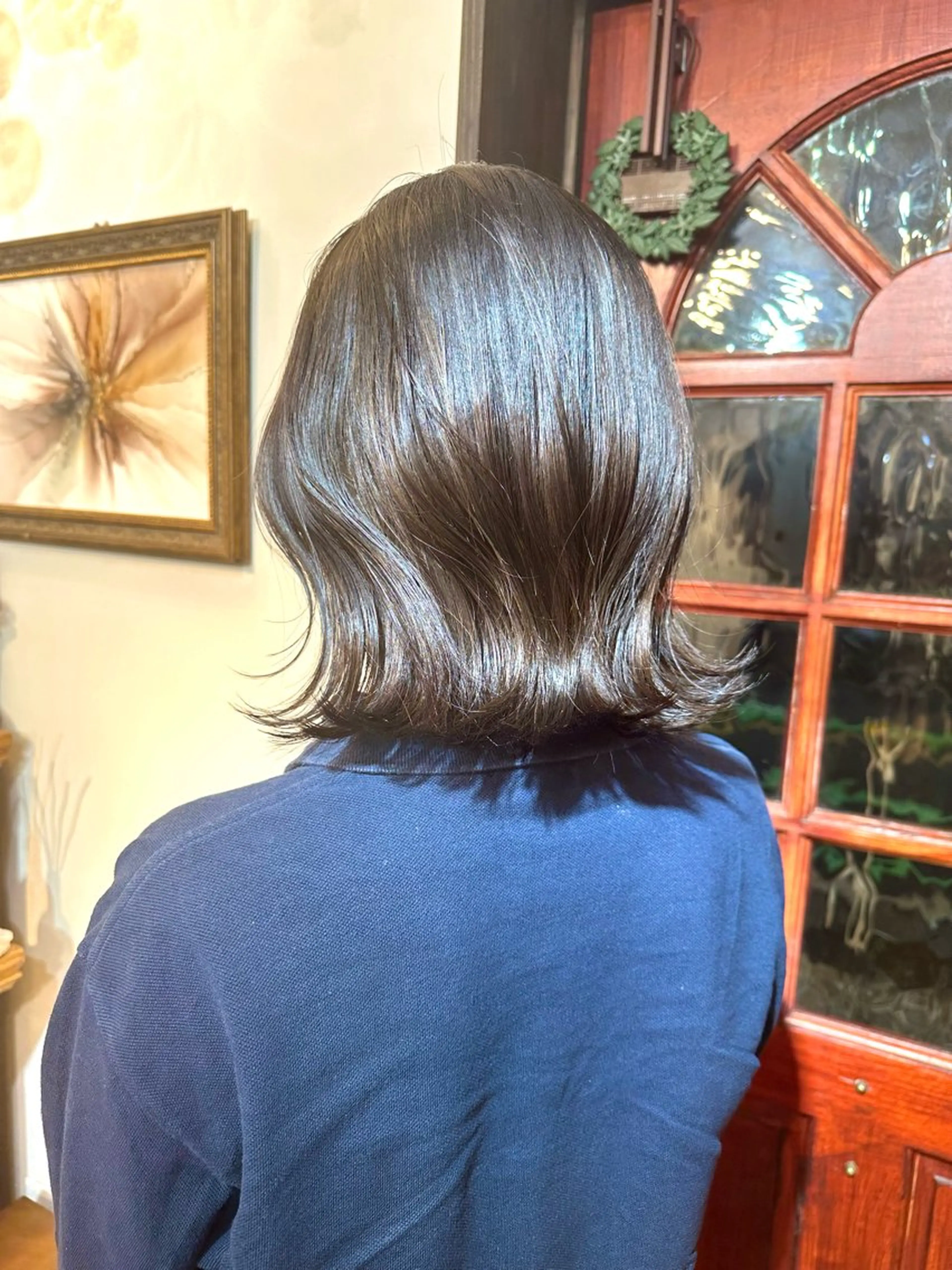 ミディアム カット トリートメント 伏田 遼馬のヘアスタイル