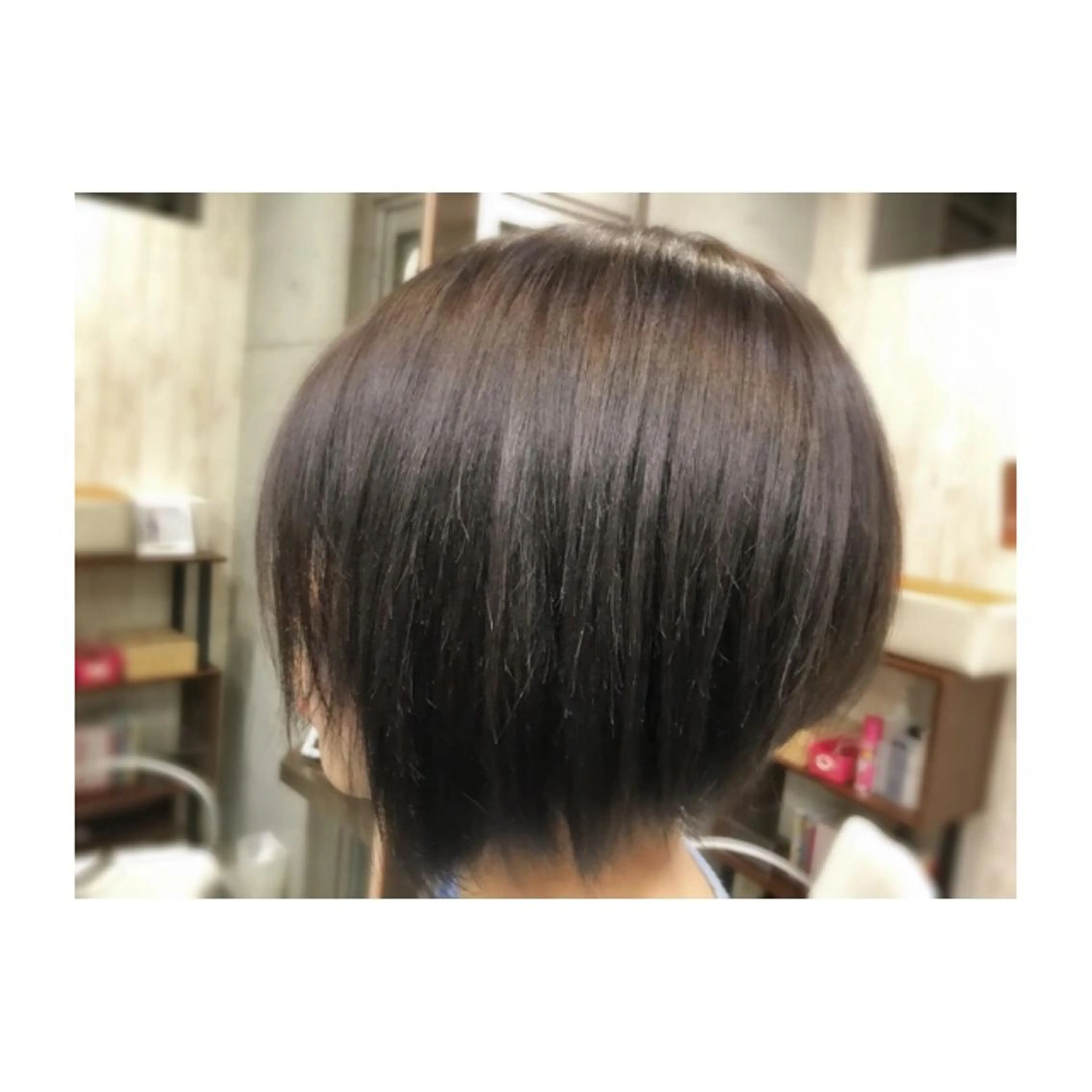 ショート ボブ 大栗 佑也  髪質改善のヘアスタイル