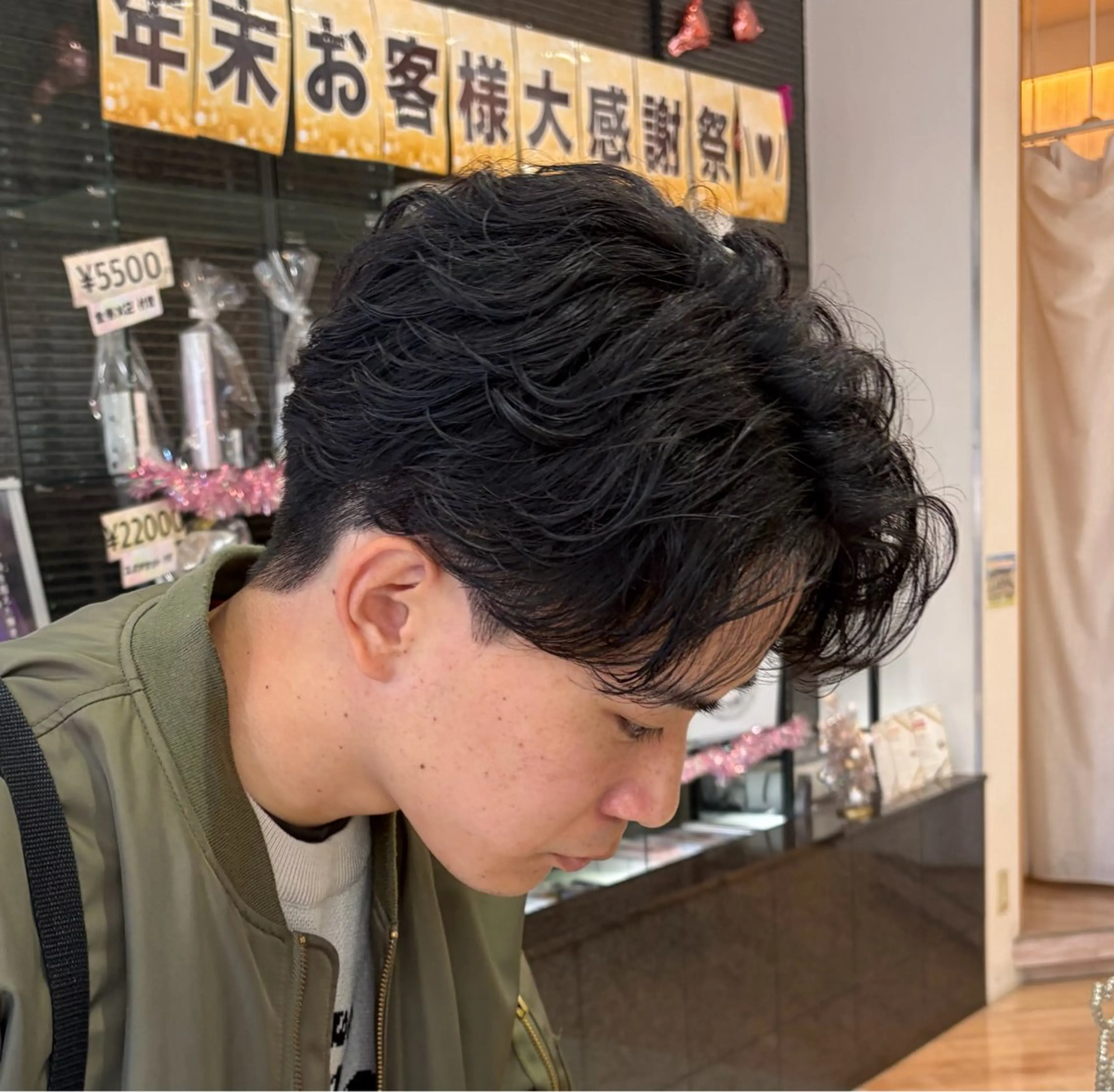 パーマ メンズ メンズパーマ ニュアンスパーマ ✨似合わせ特化美容師 WILL上村　拳吾のヘアスタイル