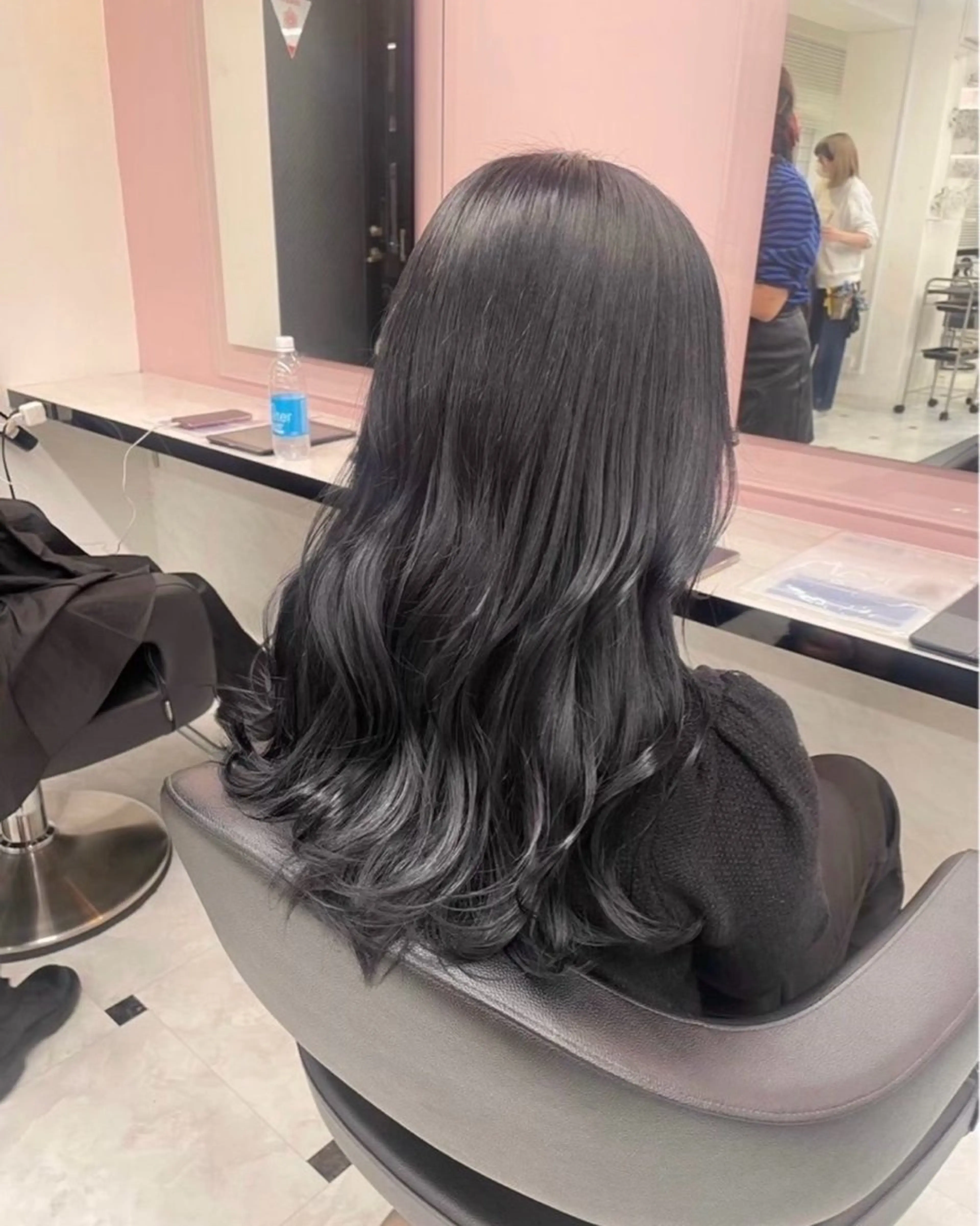 ロング ヘアカラー miku/ラベンダー 透明感カラー🪻❤︎のヘアスタイル