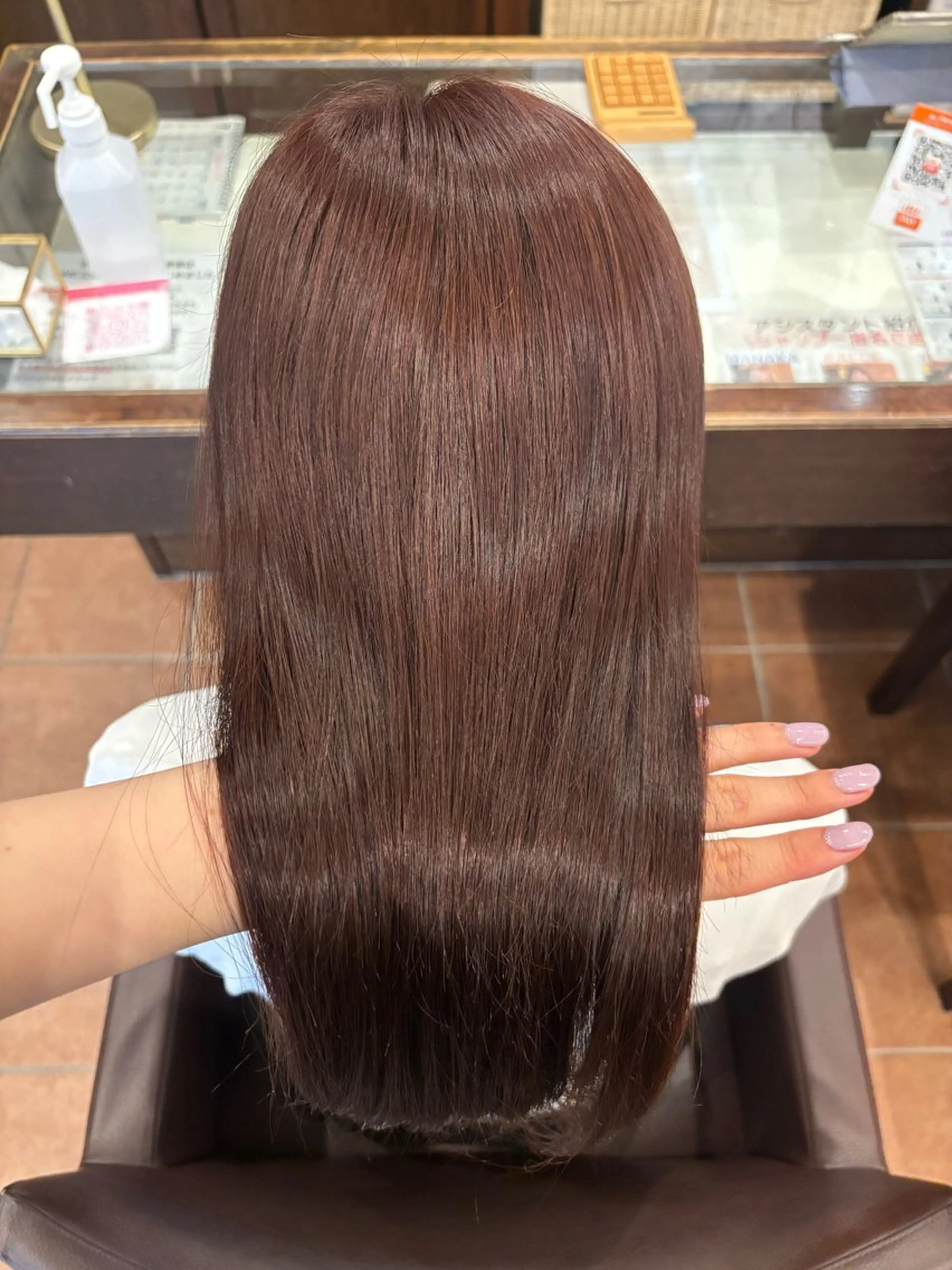 ロング カラー ヘアカラー 武藤 冬月のヘアスタイル