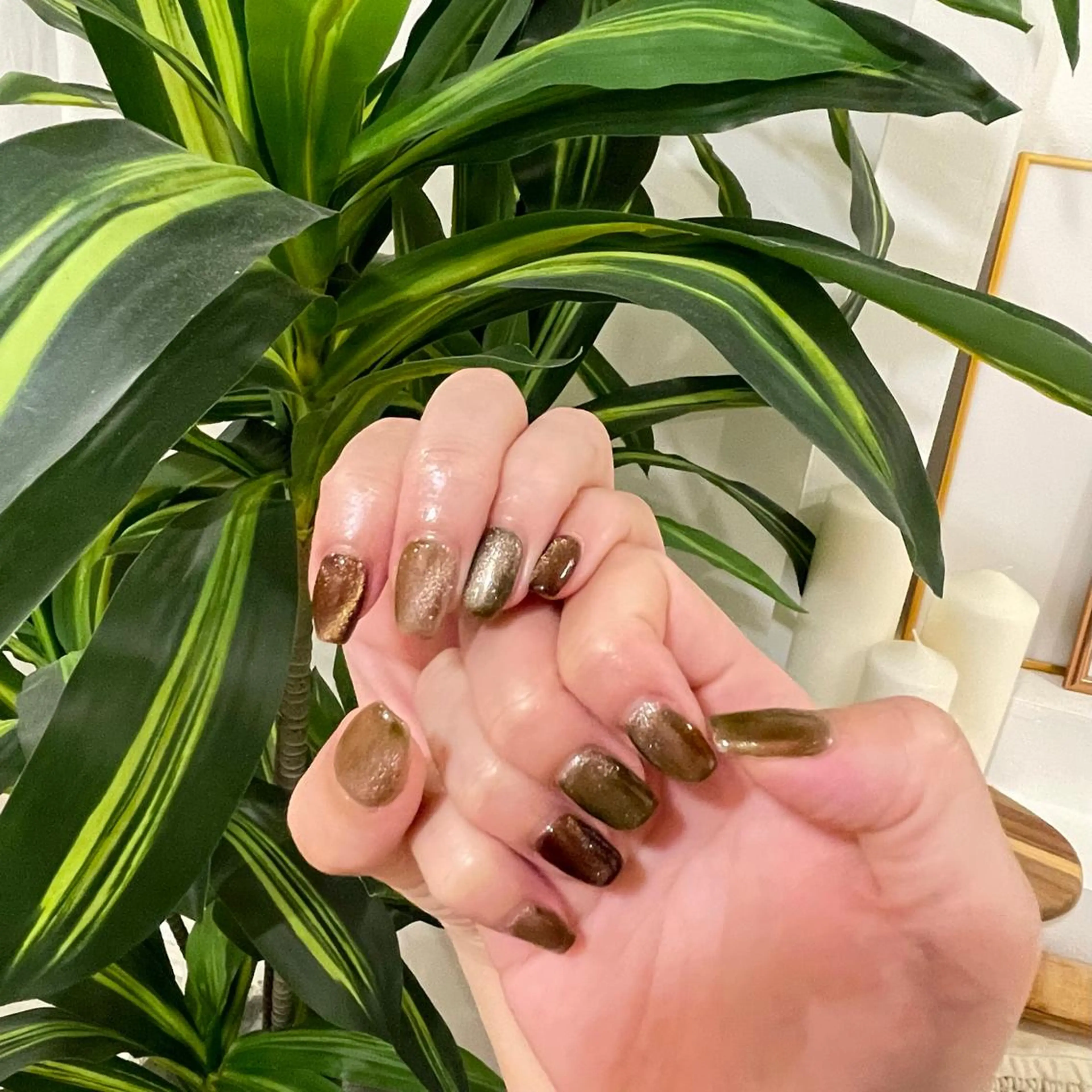 ネイル マグネットネイル ハンドネイル bylaki_ haruka(K)のネイルデザイン