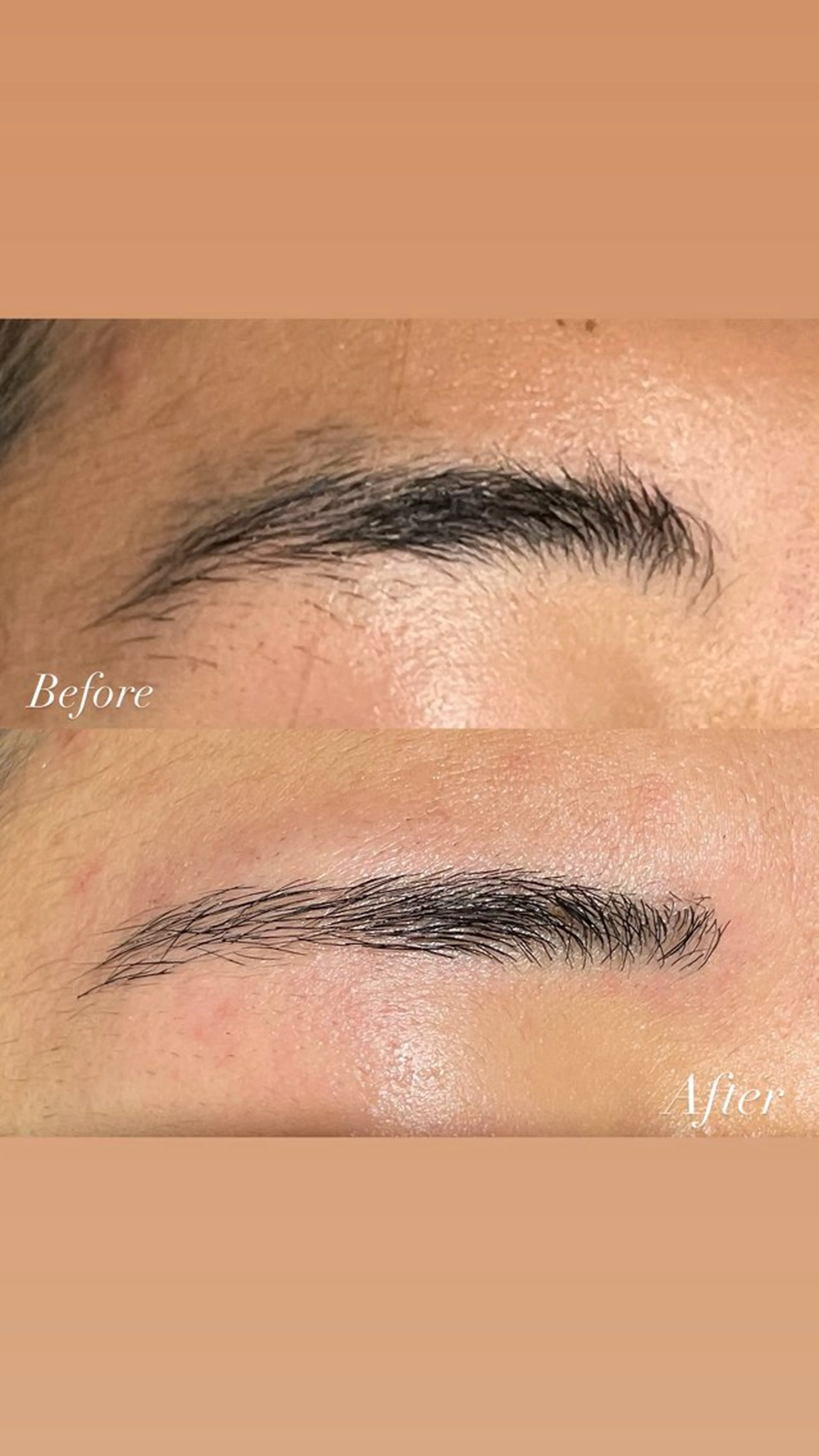 メンズ アイブロウ ワックス脱毛 眉カット その他(アイブロウ) ななみ.⋆𝜗𝜚 暖色艶カラー/まつパのヘアスタイル