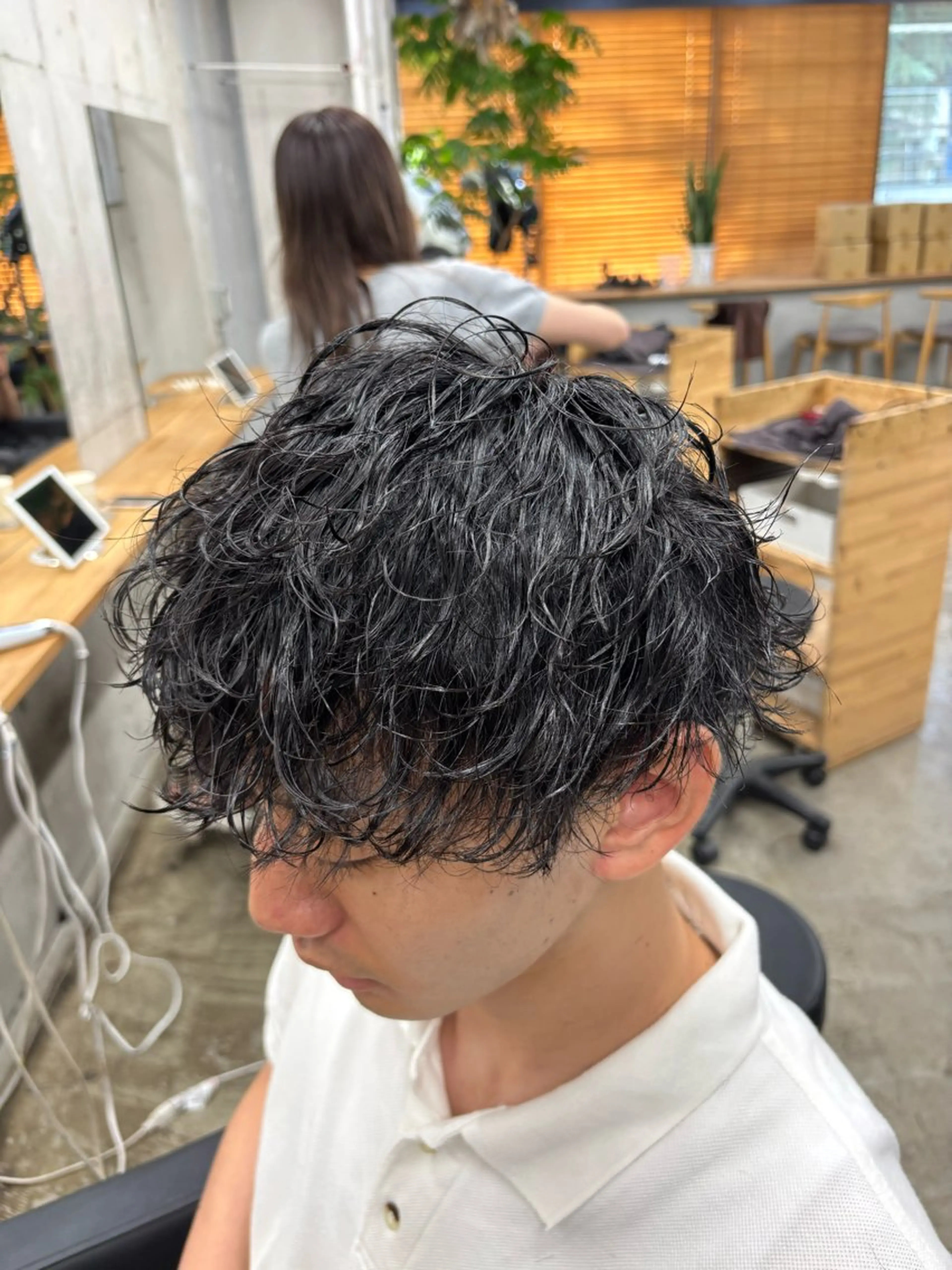 パーマ メンズ mono / Manatoのヘアスタイル