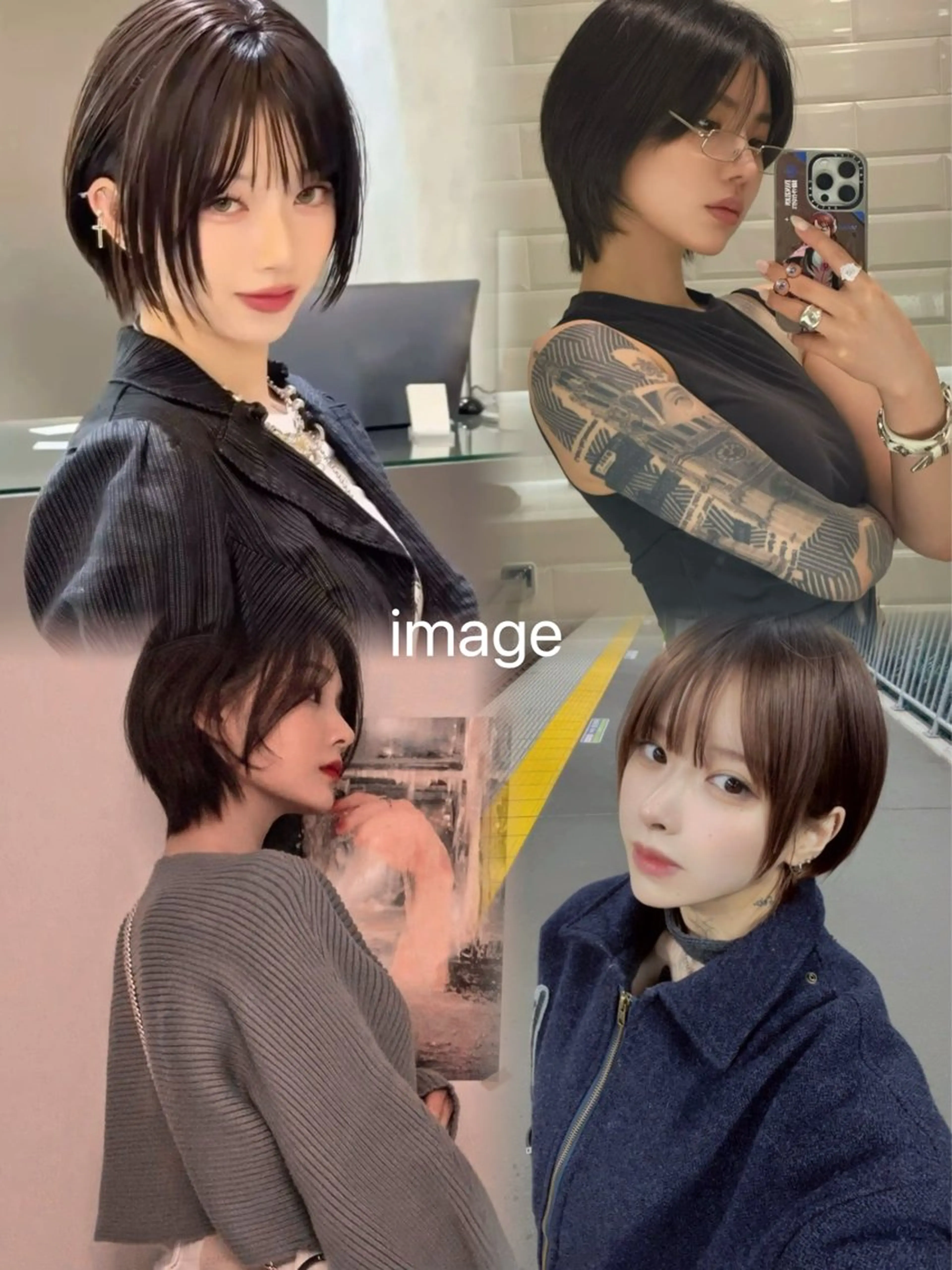 ショート 髪質改善🫧 カラー特化/Hinaのヘアスタイル