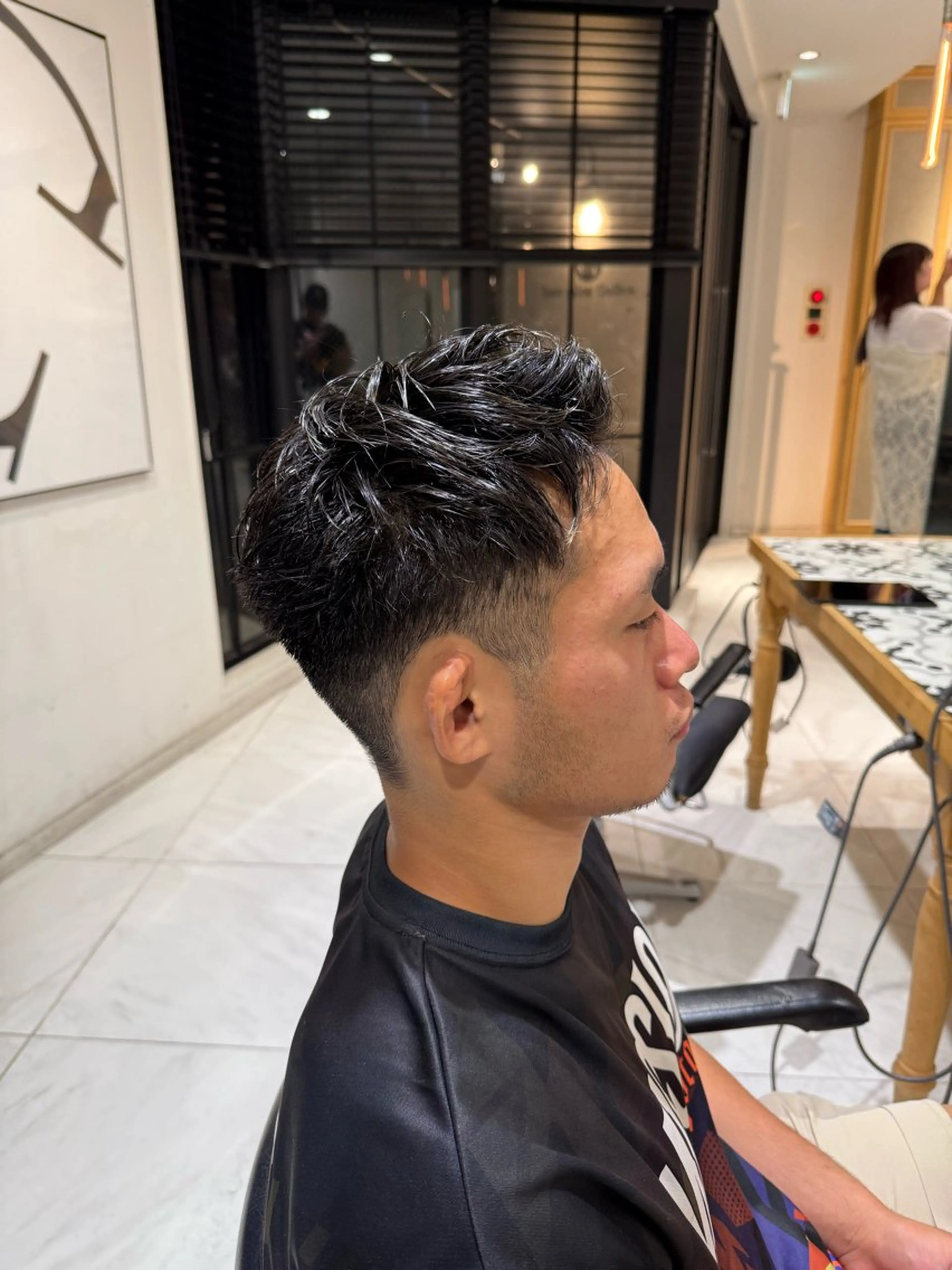 ショート メンズ カット 艶髪/ロングモデル 募集🫧terukaのヘアスタイル