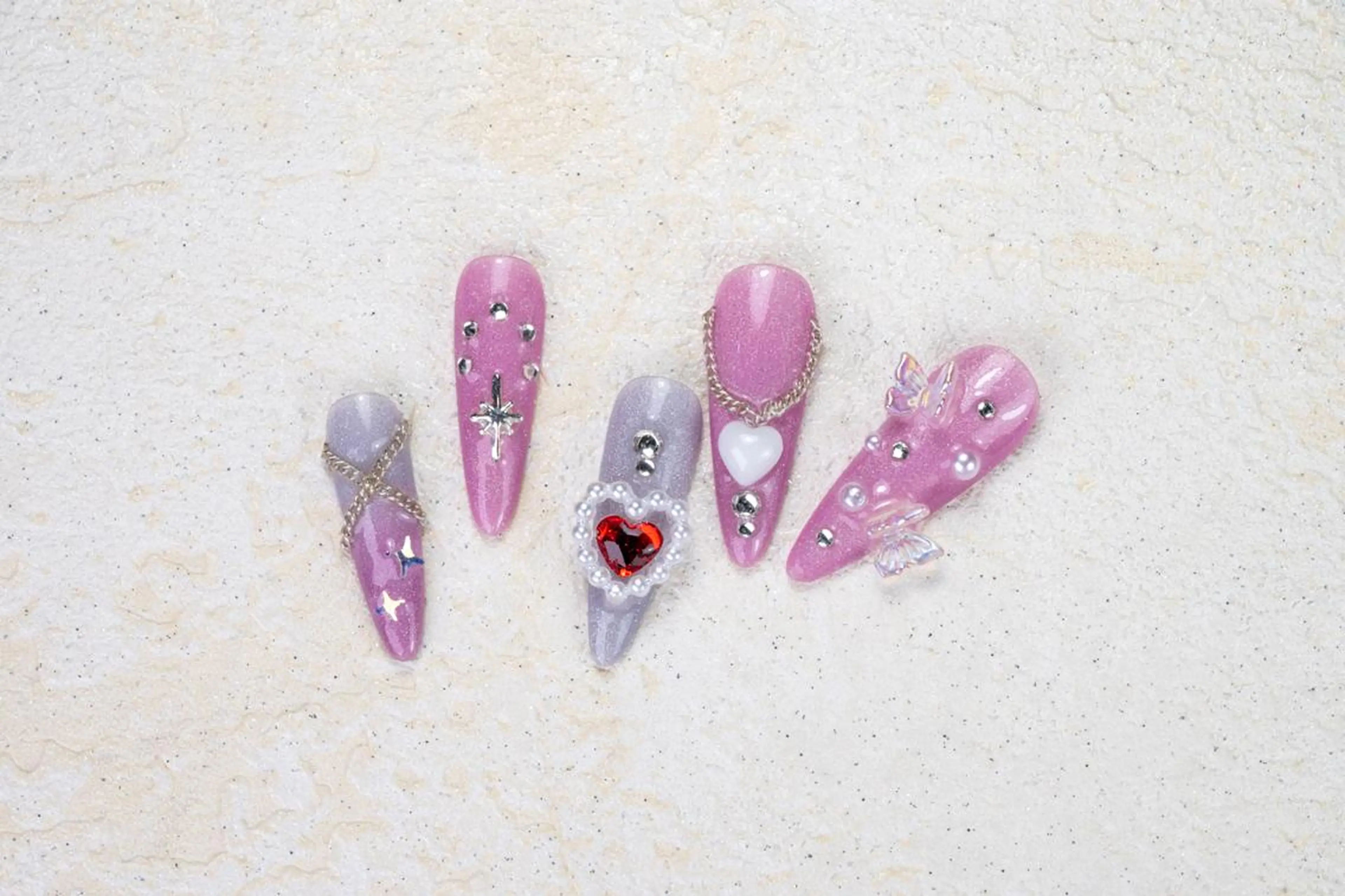 ネイル ハロウィン ロングネイル マグネットネイル スカルプネイル ネイルチップ Mss えりのネイルデザイン