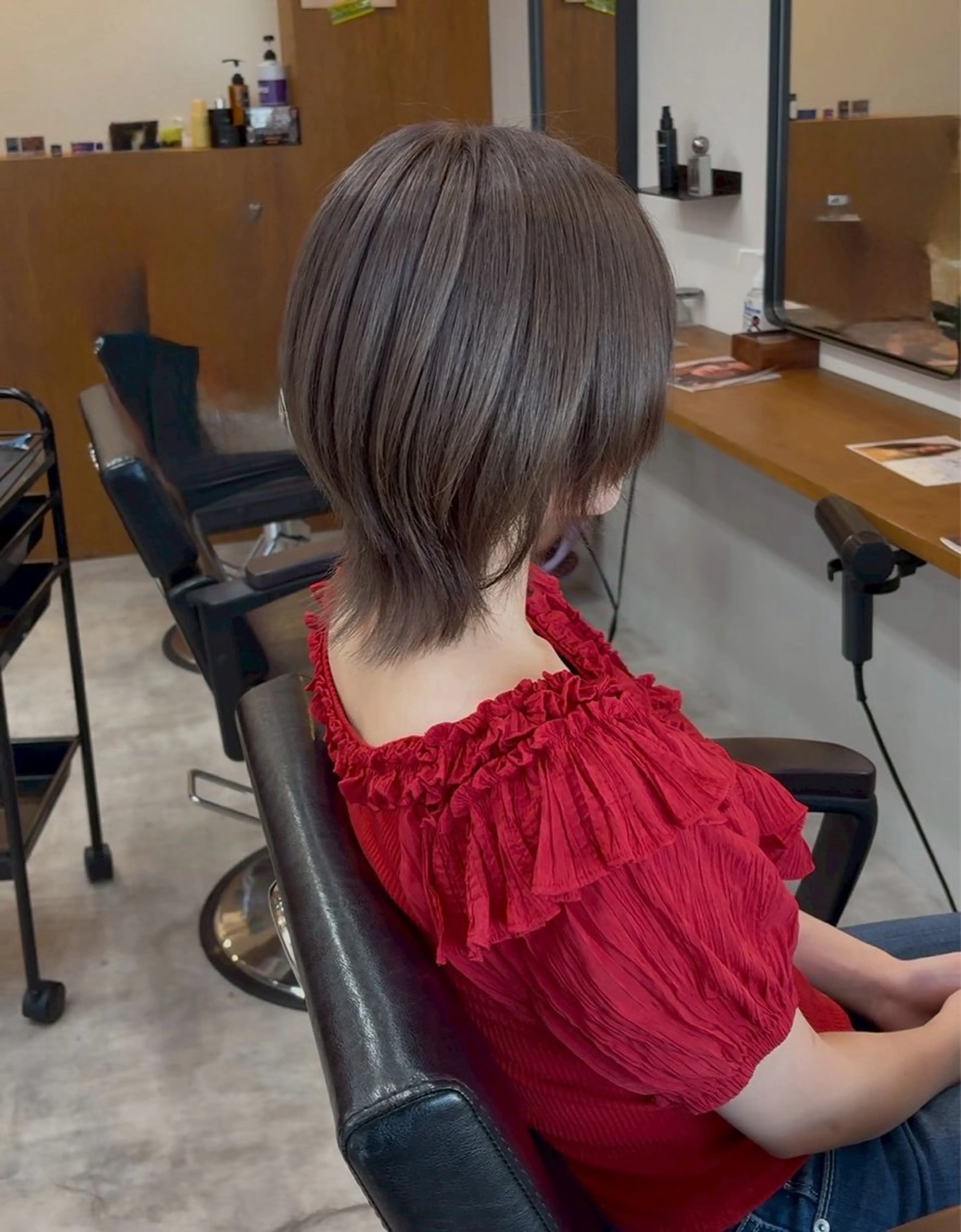 ショート カラー 柔らかい/抜け感/ SOU🫧のヘアスタイル