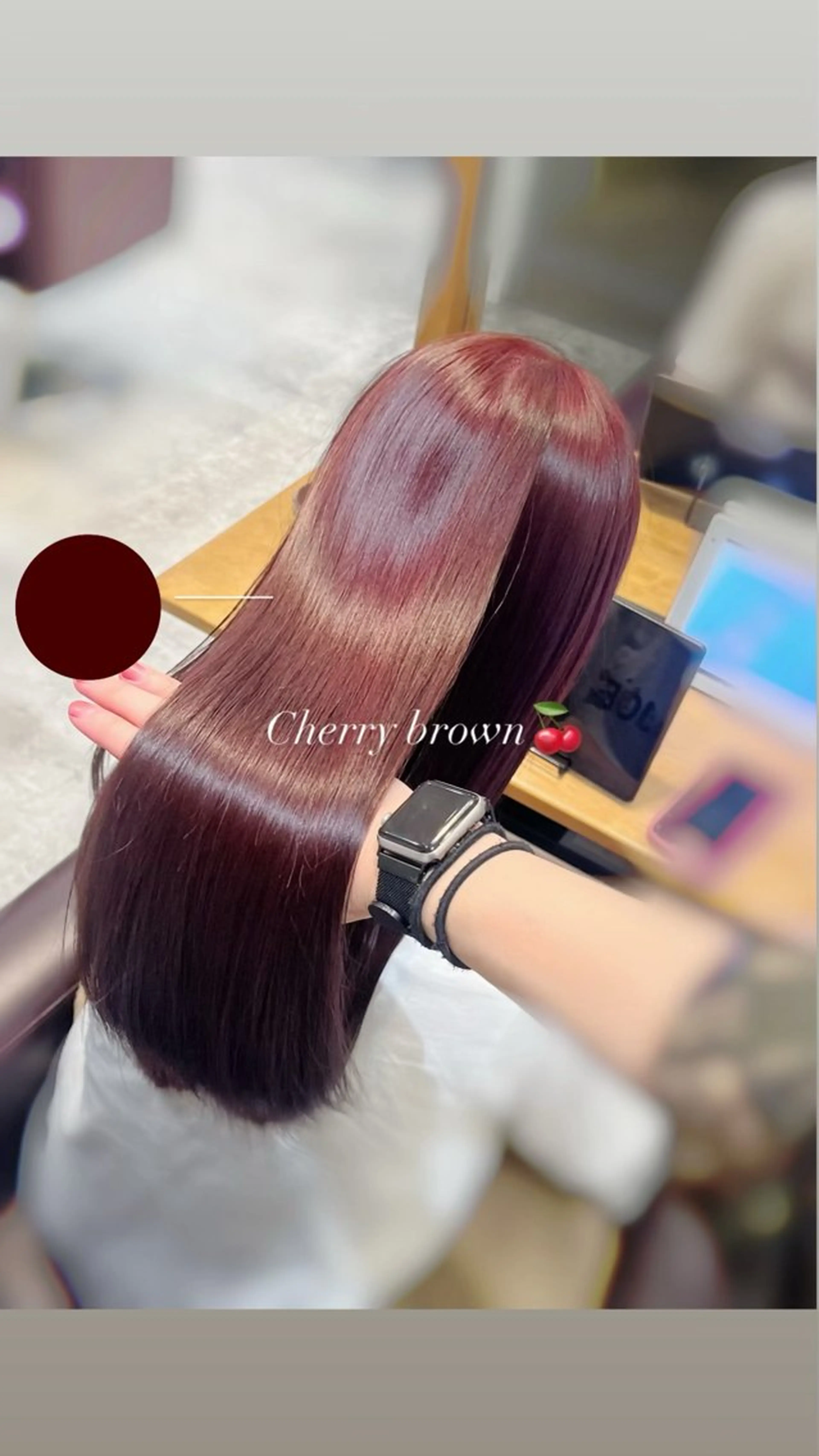 ロング カラー ヘアカラー ひな ちーず横浜美容師🎀のヘアスタイル
