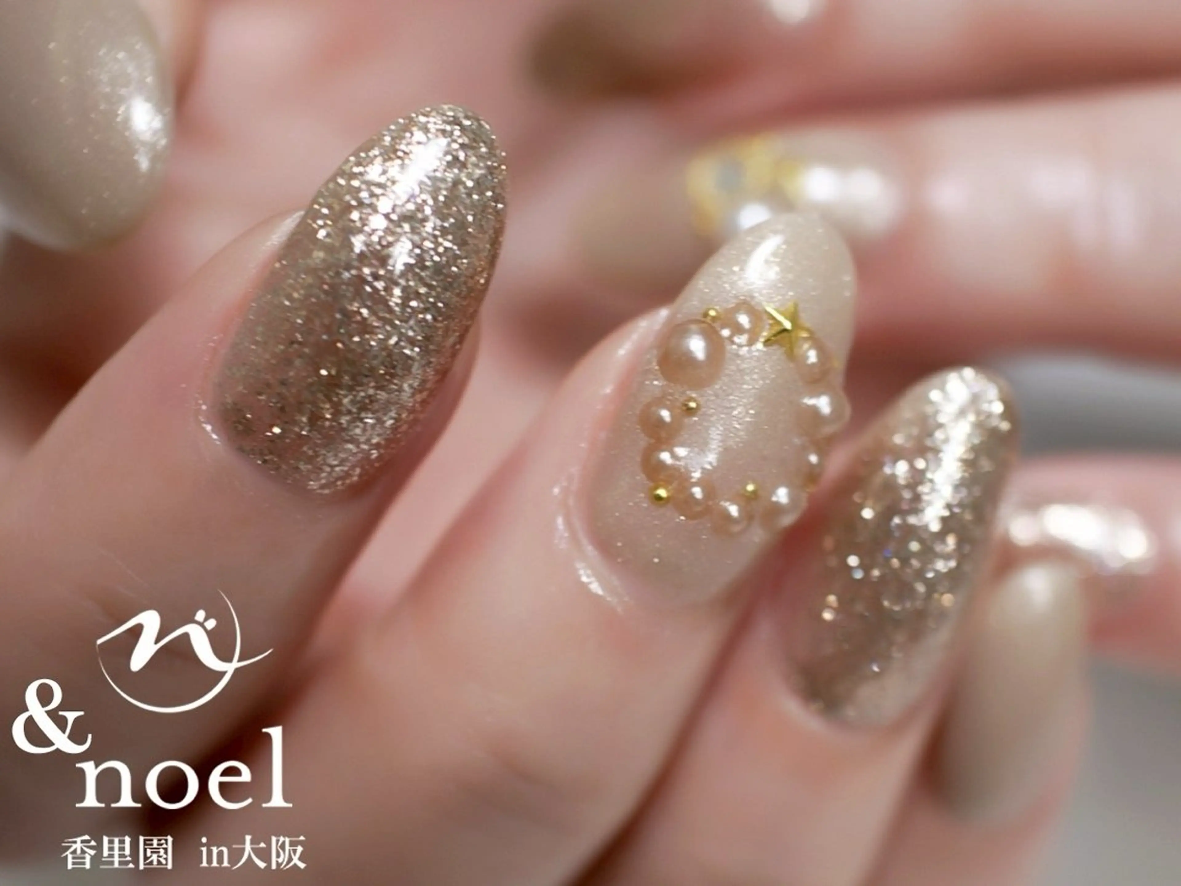 ネイル ハンドネイル Nailsalon  &Noel所属・もも 🍑のネイルデザイン