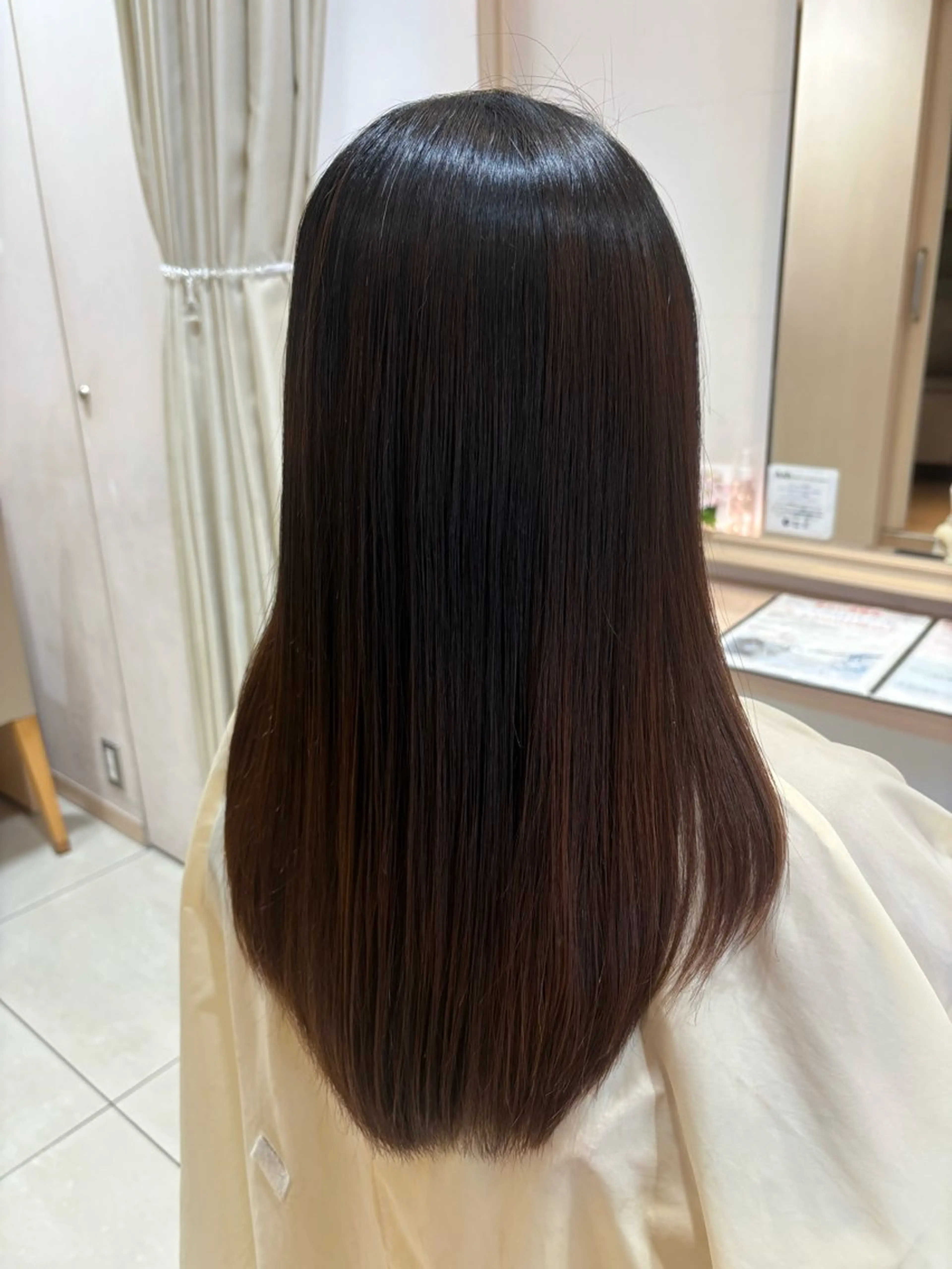 ロング 縮毛矯正 トリートメント 🪽羽エク/Ash 店長/折目奈央🪽のヘアスタイル