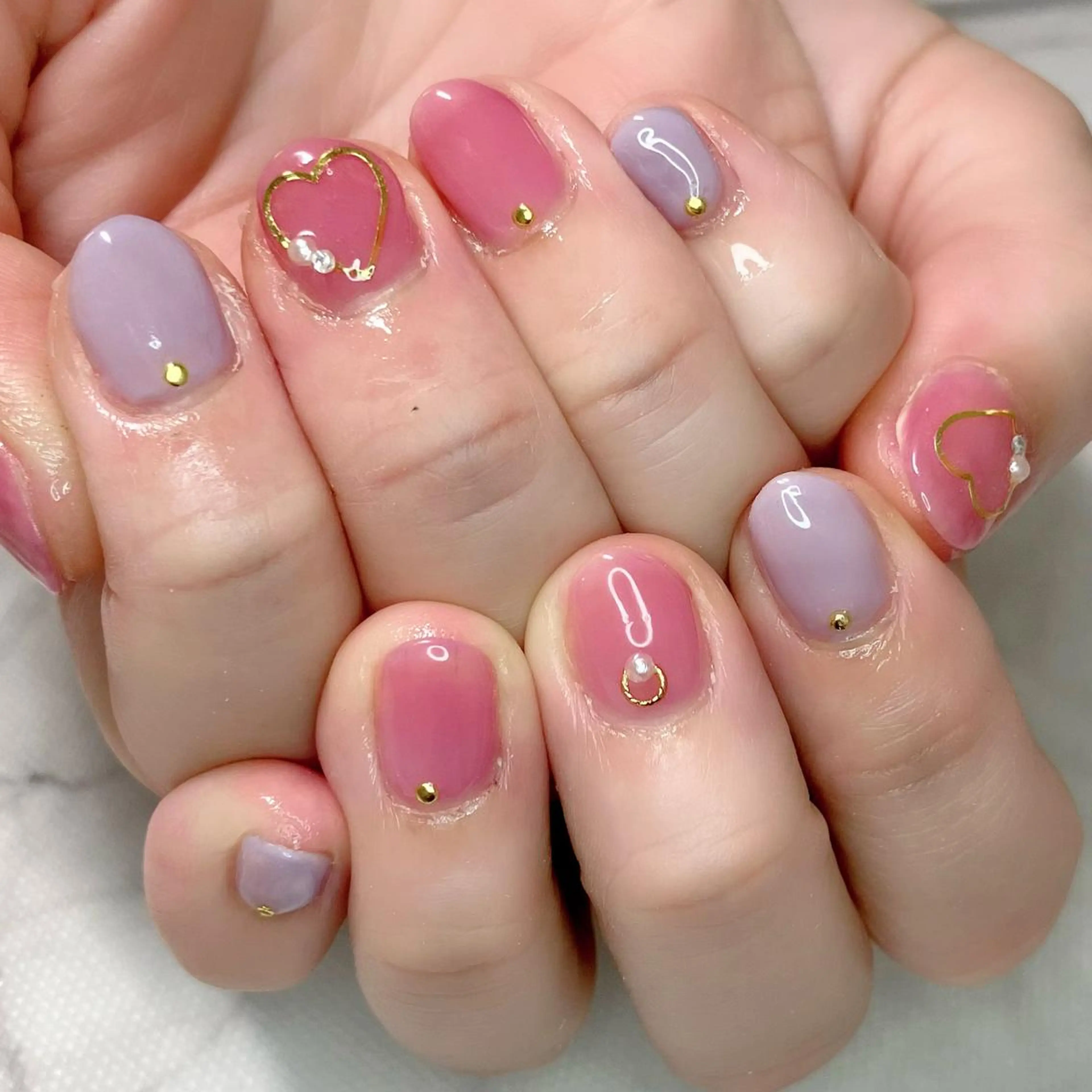 ネイル ショートネイル nail salon mのネイルデザイン