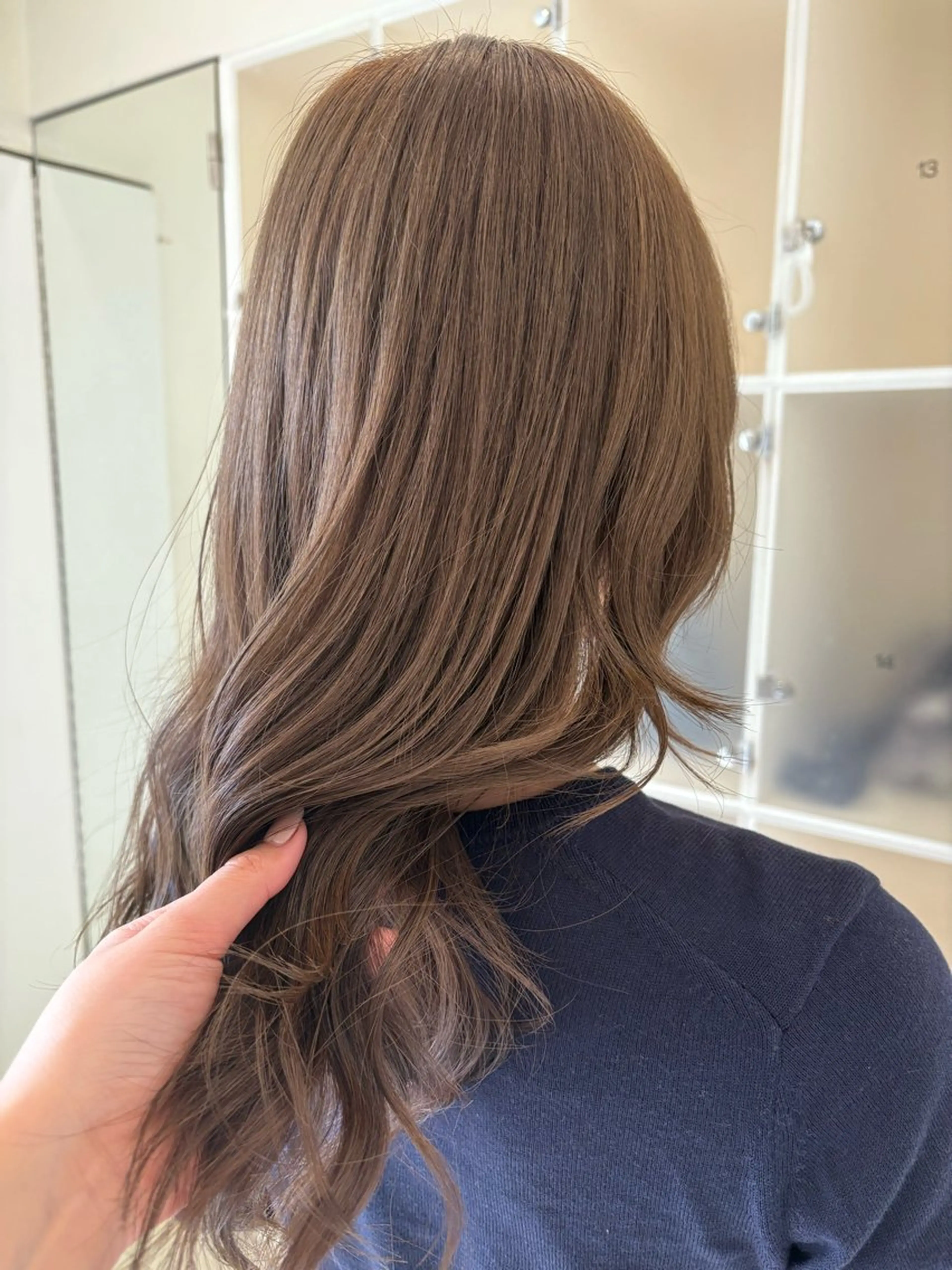 ロング カット ヘアカラー NENE🌿ブリーチ 無しダブルカラーのヘアスタイル