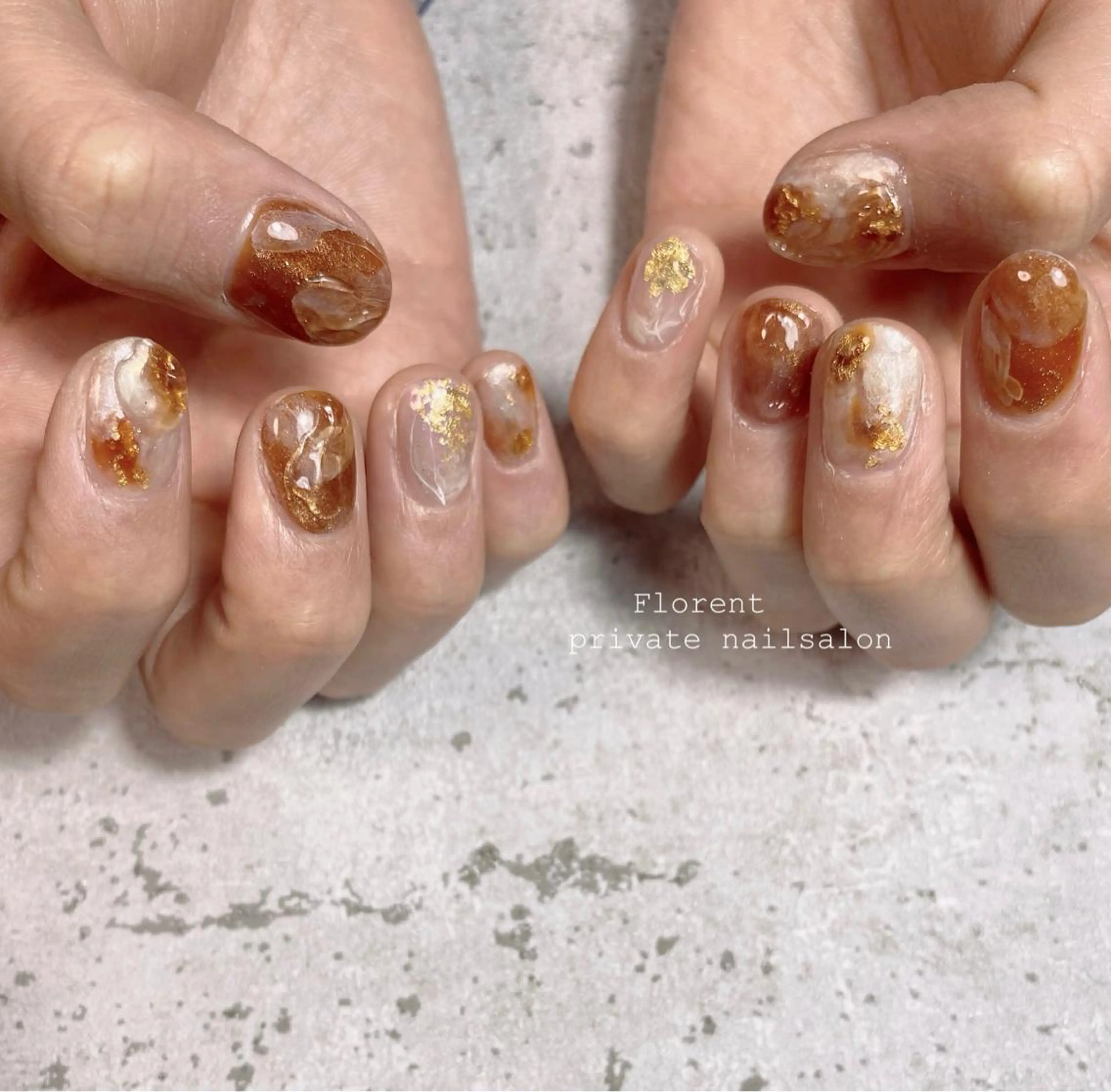 ネイル ハンドネイル florent nailのネイルデザイン