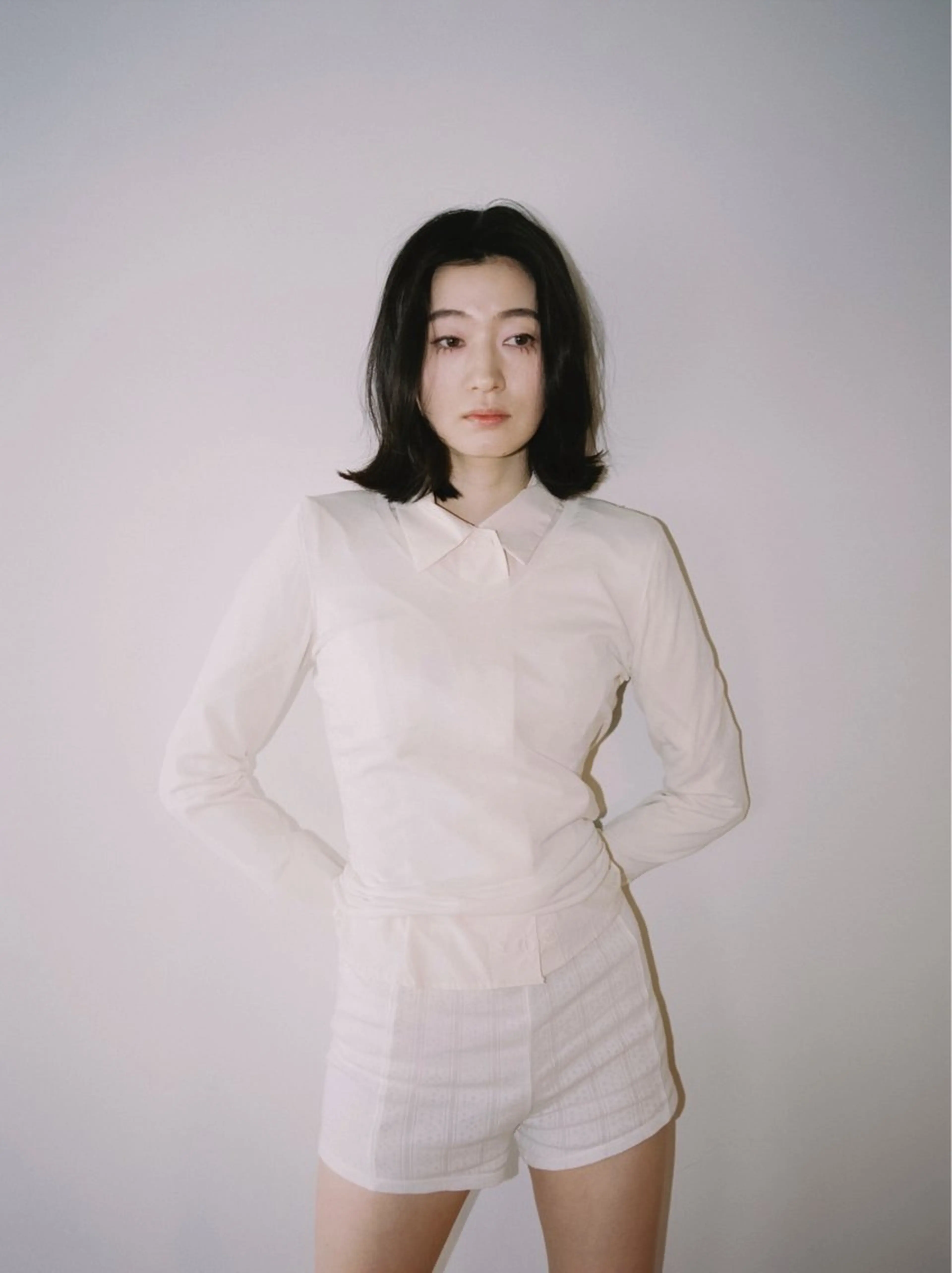ミディアム カラー 小野 愛花のヘアスタイル