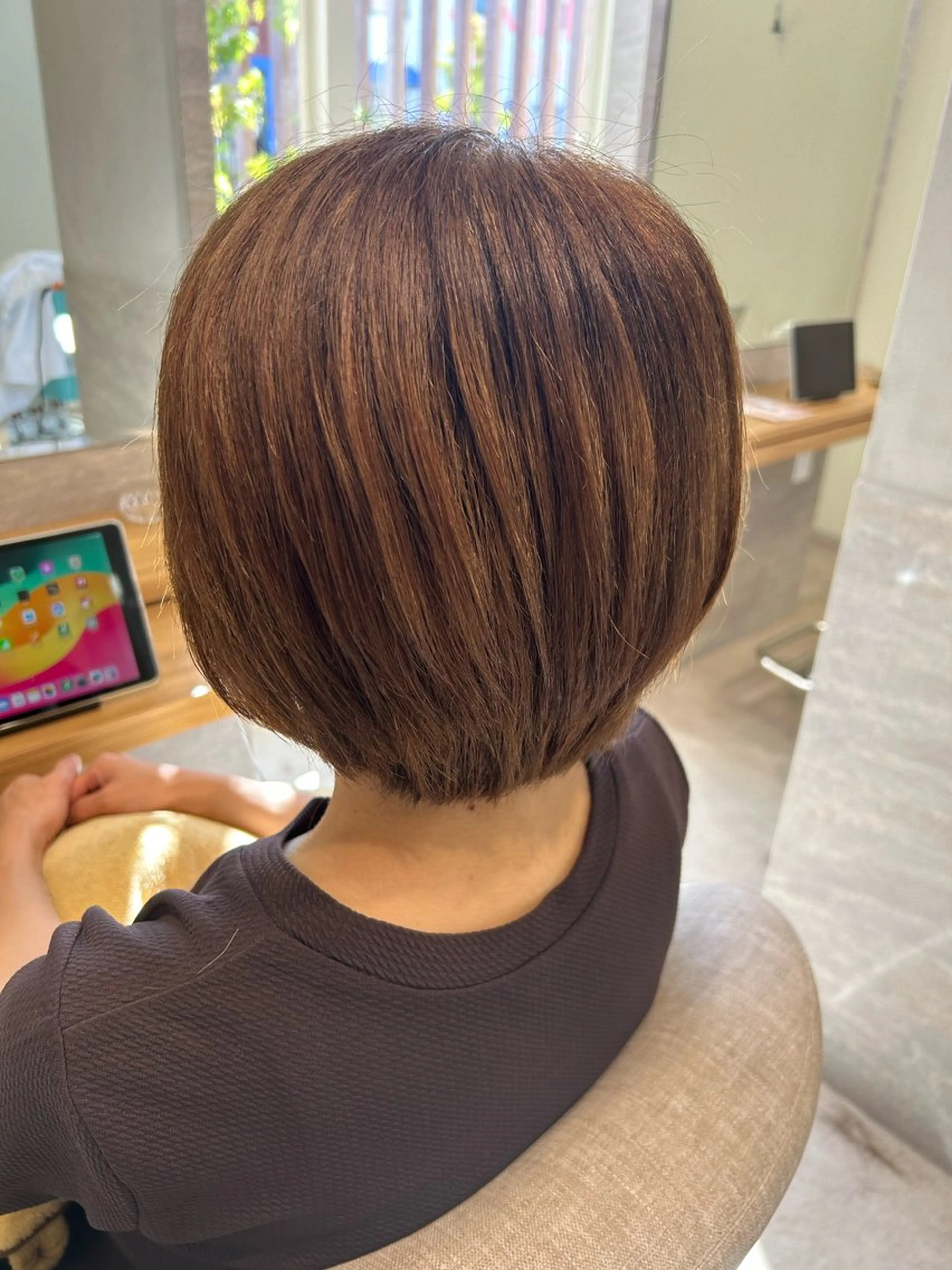 ショート ショートヘア 鏡原 実和のヘアスタイル