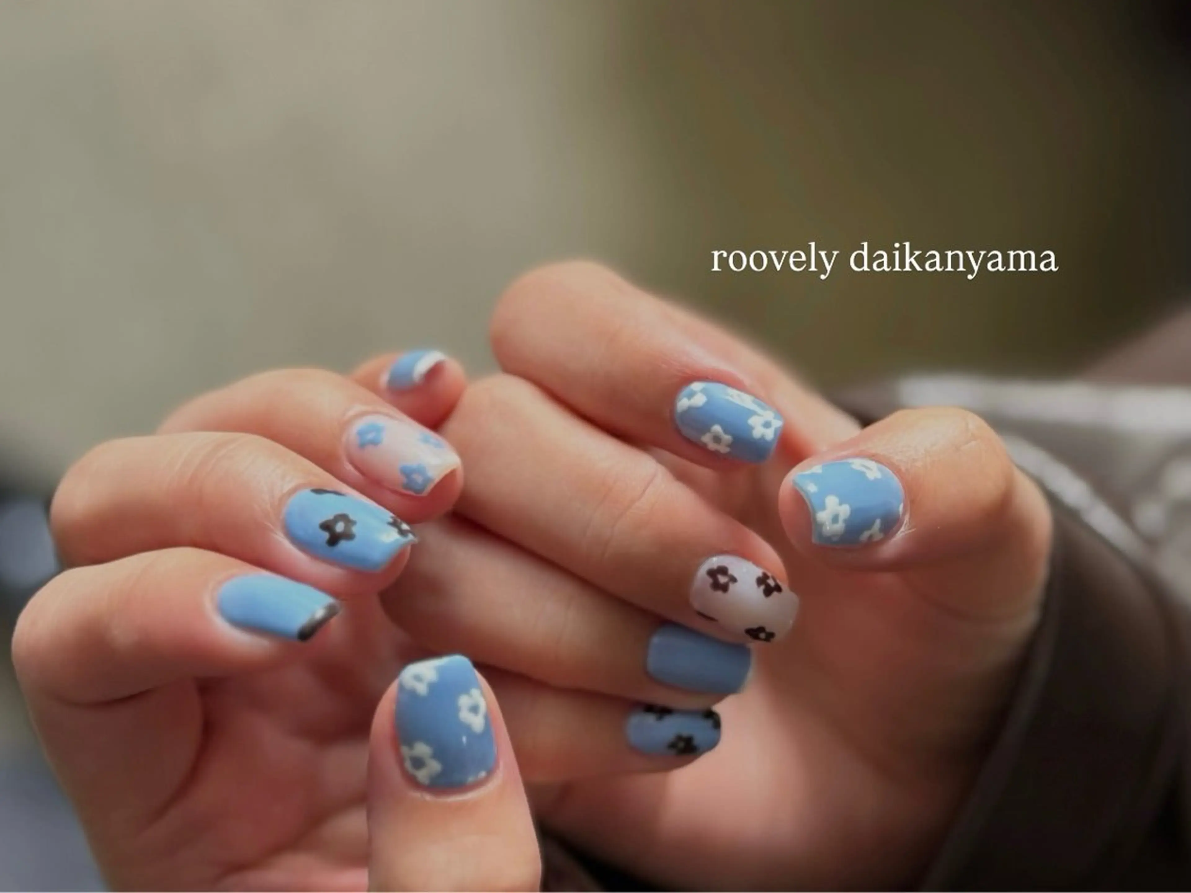 ネイル ハンドネイル Nail salon Roovely 代官山店【ネイルサロンルブリー】所属・roovely Rumi／ニュアンスのネイルデザイン