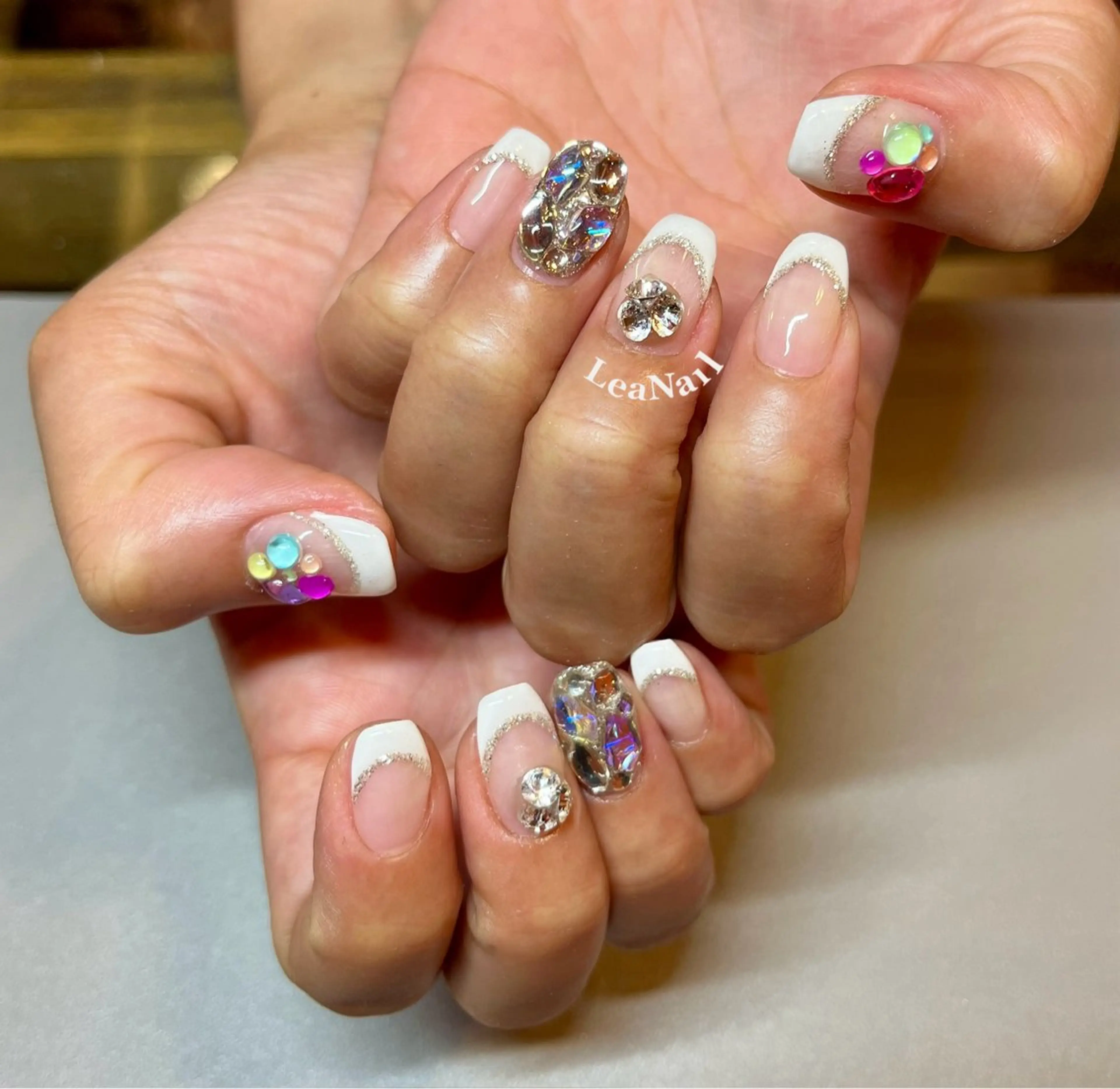 ネイル 持ち込み ハンドネイル Lea Nailのネイルデザイン