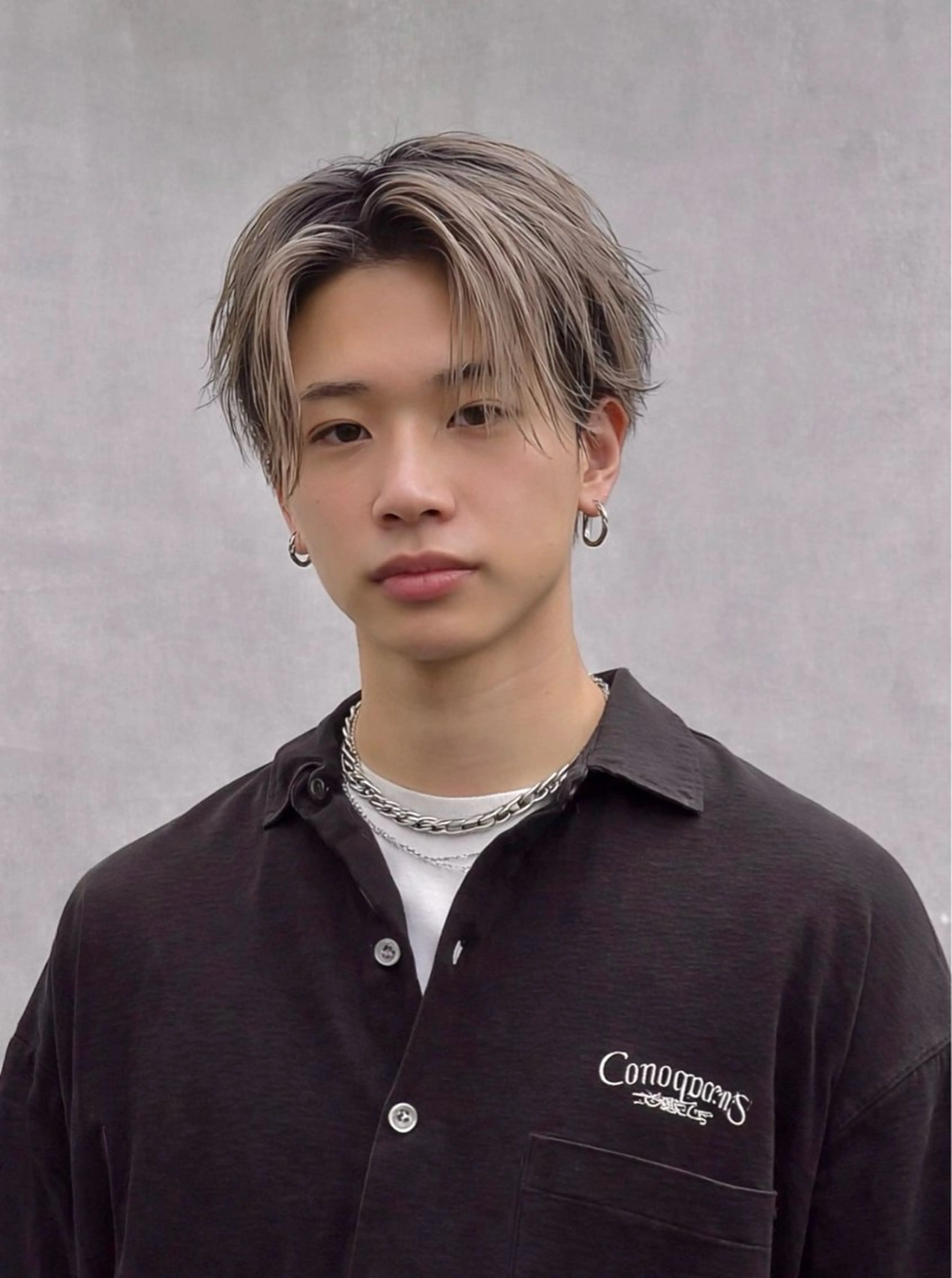 メンズ メンズブリーチ カット ヘアカラー トリートメント ブリーチ/エクステ/ nine渋谷のヘアスタイル