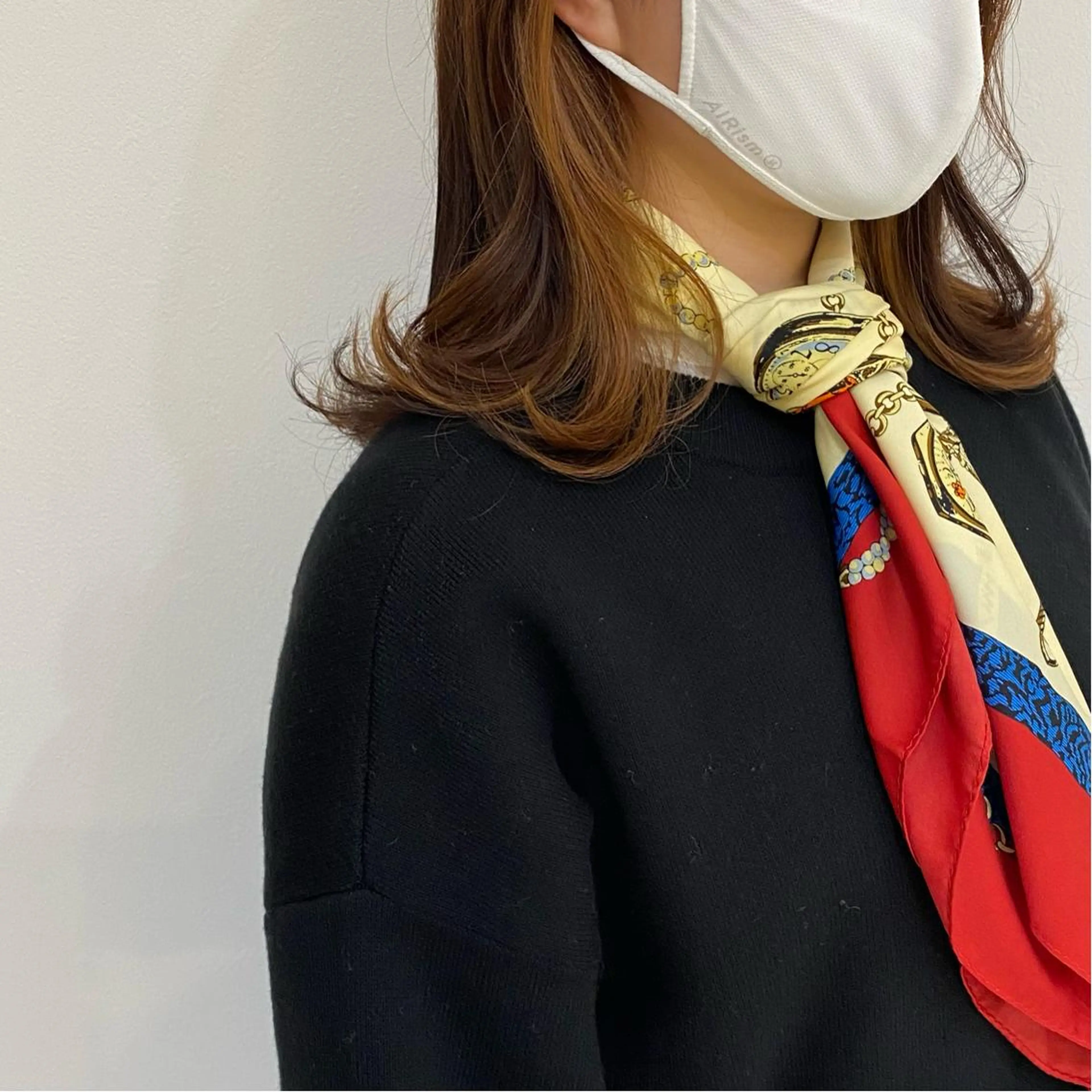 セミロング カラー 杉原 まゆこのヘアスタイル