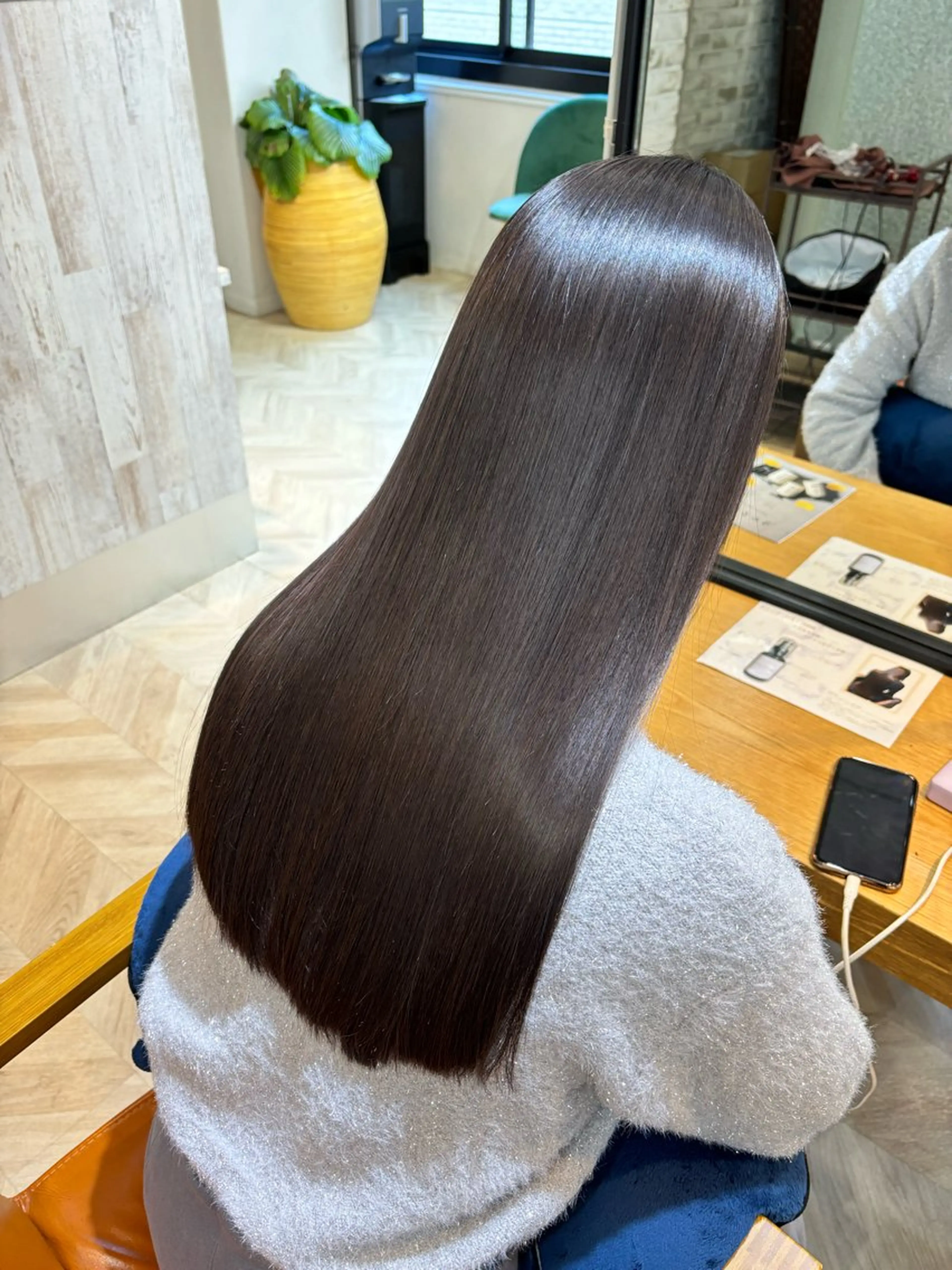 ロング 縮毛矯正 髪質改善🎀カノンのヘアスタイル