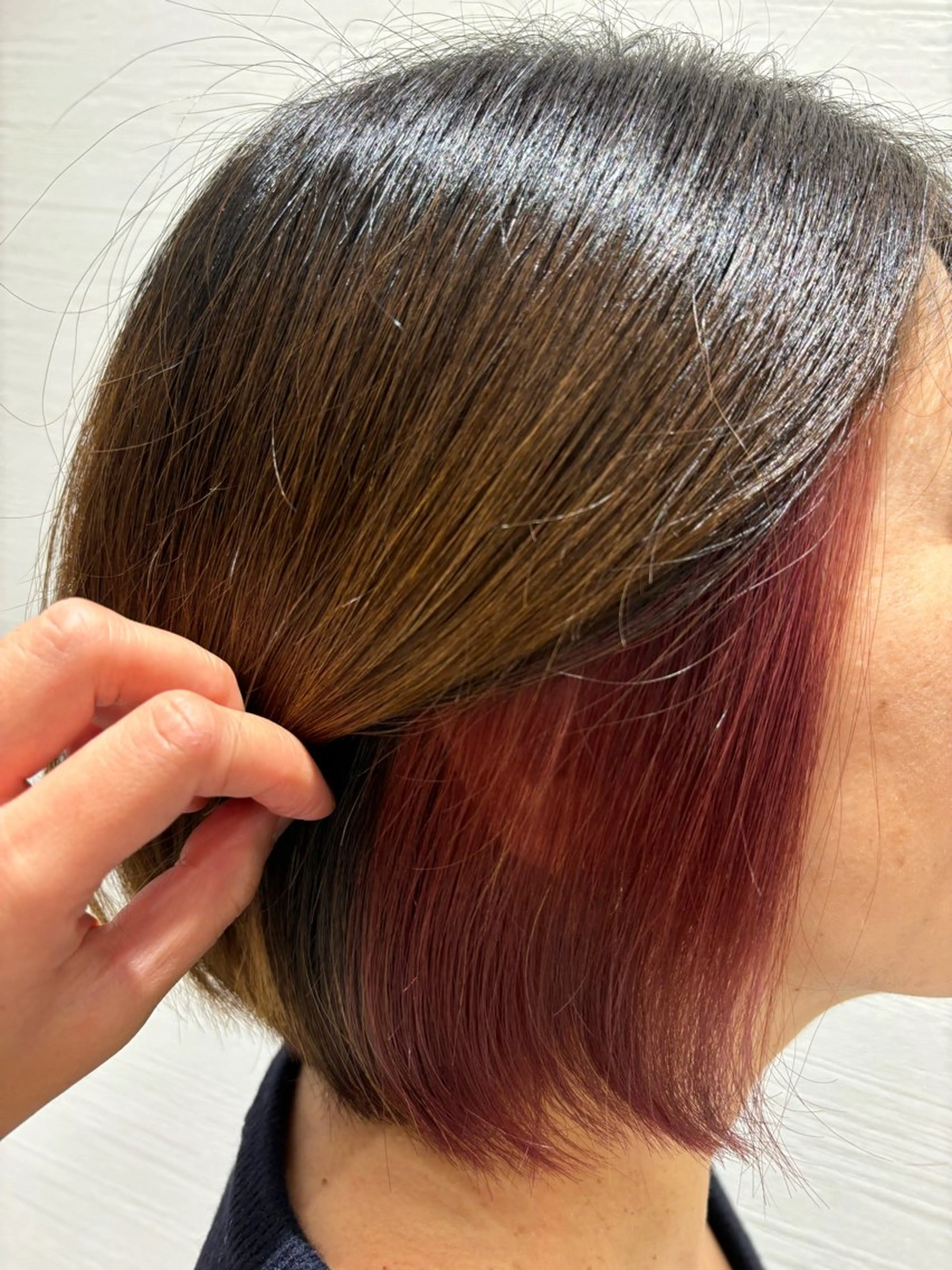 カラー ヘアカラー 篠田 綾乃のヘアスタイル