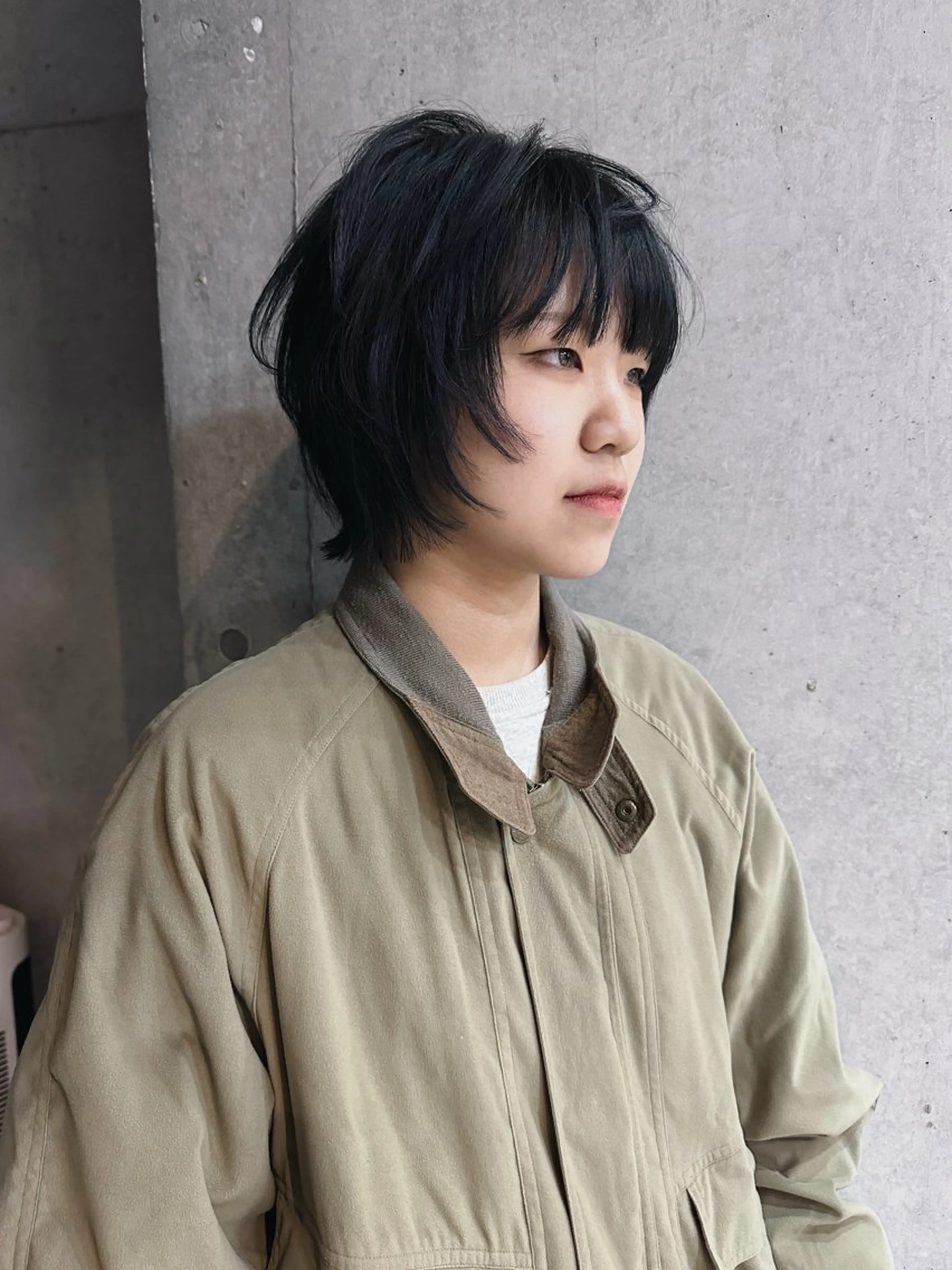 ショート カット ヘアカラー 前野 日奈のヘアスタイル