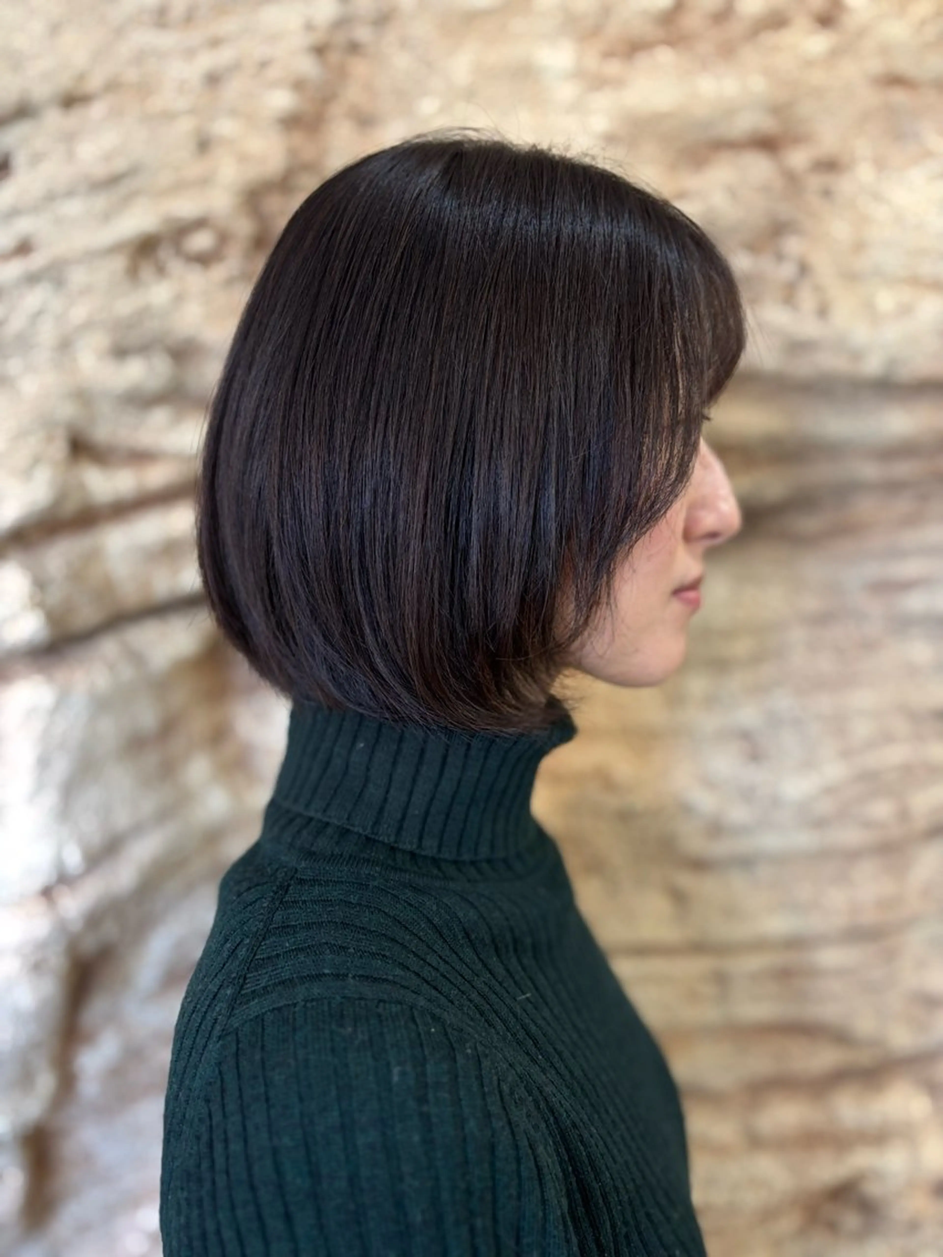 ミディアム ボブ 生澤 千尋のヘアスタイル