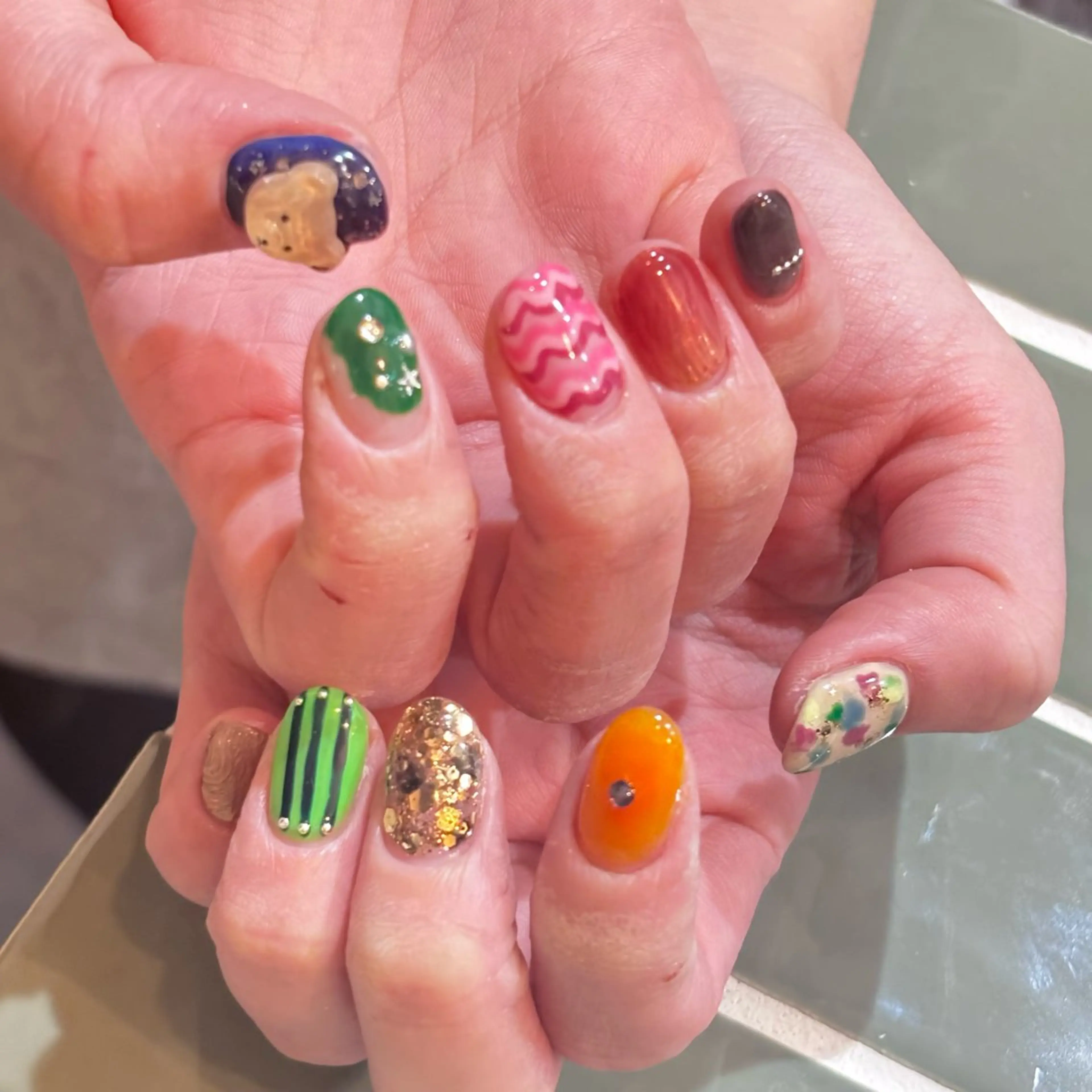 ネイル SOL　nail イマナカのネイルデザイン