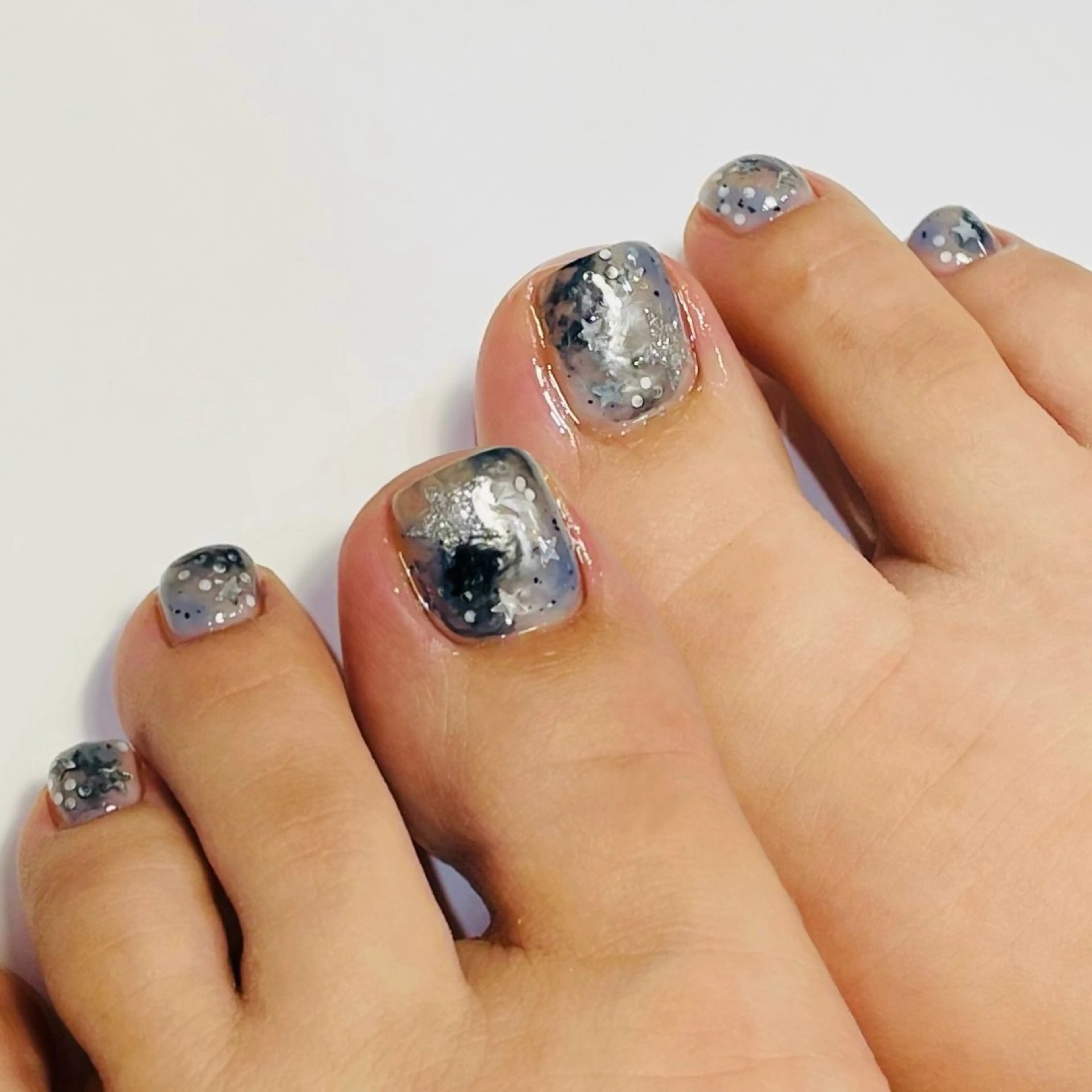 ネイル フットネイル 木本 双葉のネイルデザイン