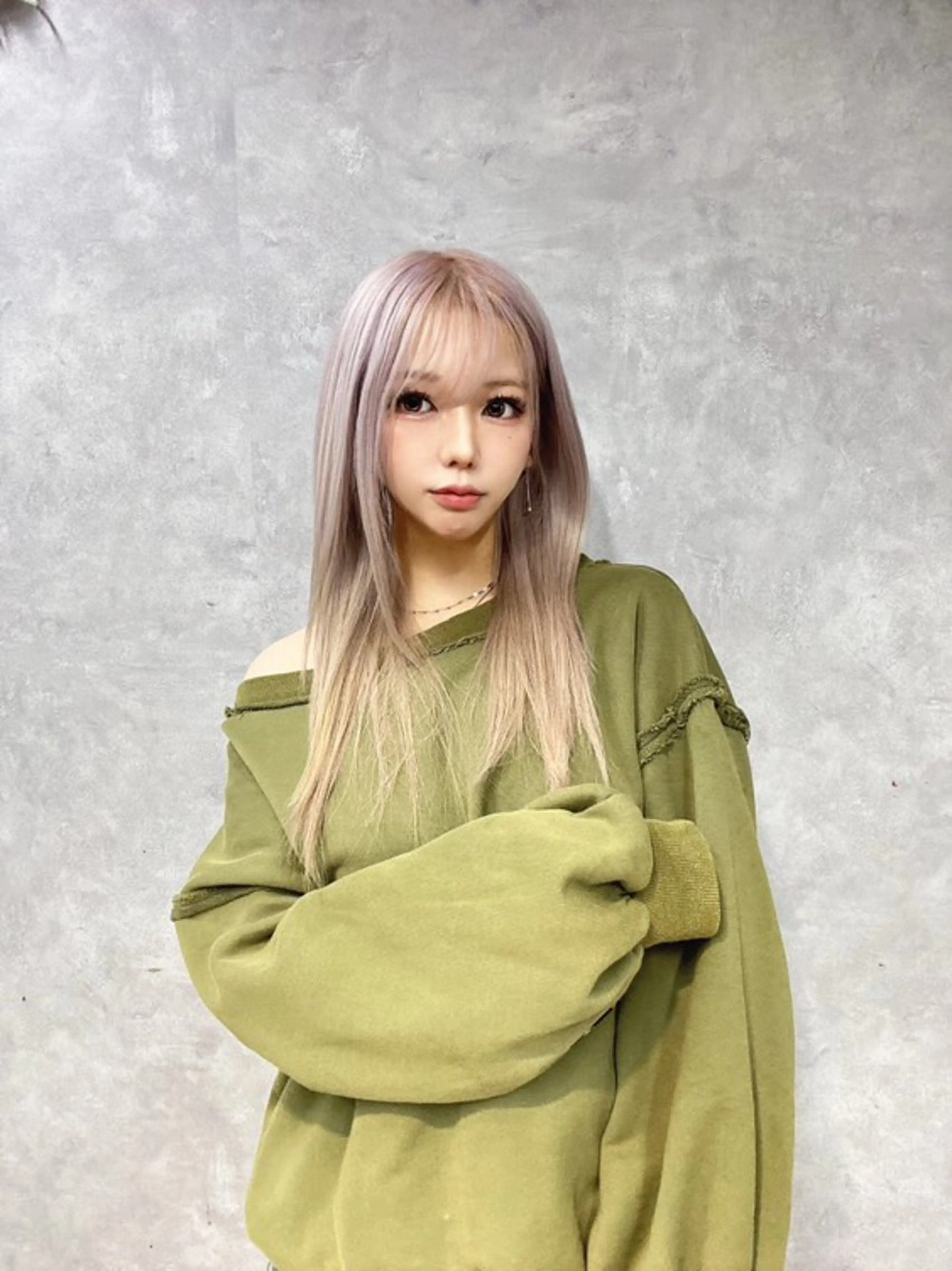 セミロング カラー プルエクステ ブリーチ ケアブリーチ ハイトーンカラー ボブ 🪡プルエクステ🪡 カラエク評価◎ユウゴのヘアスタイル