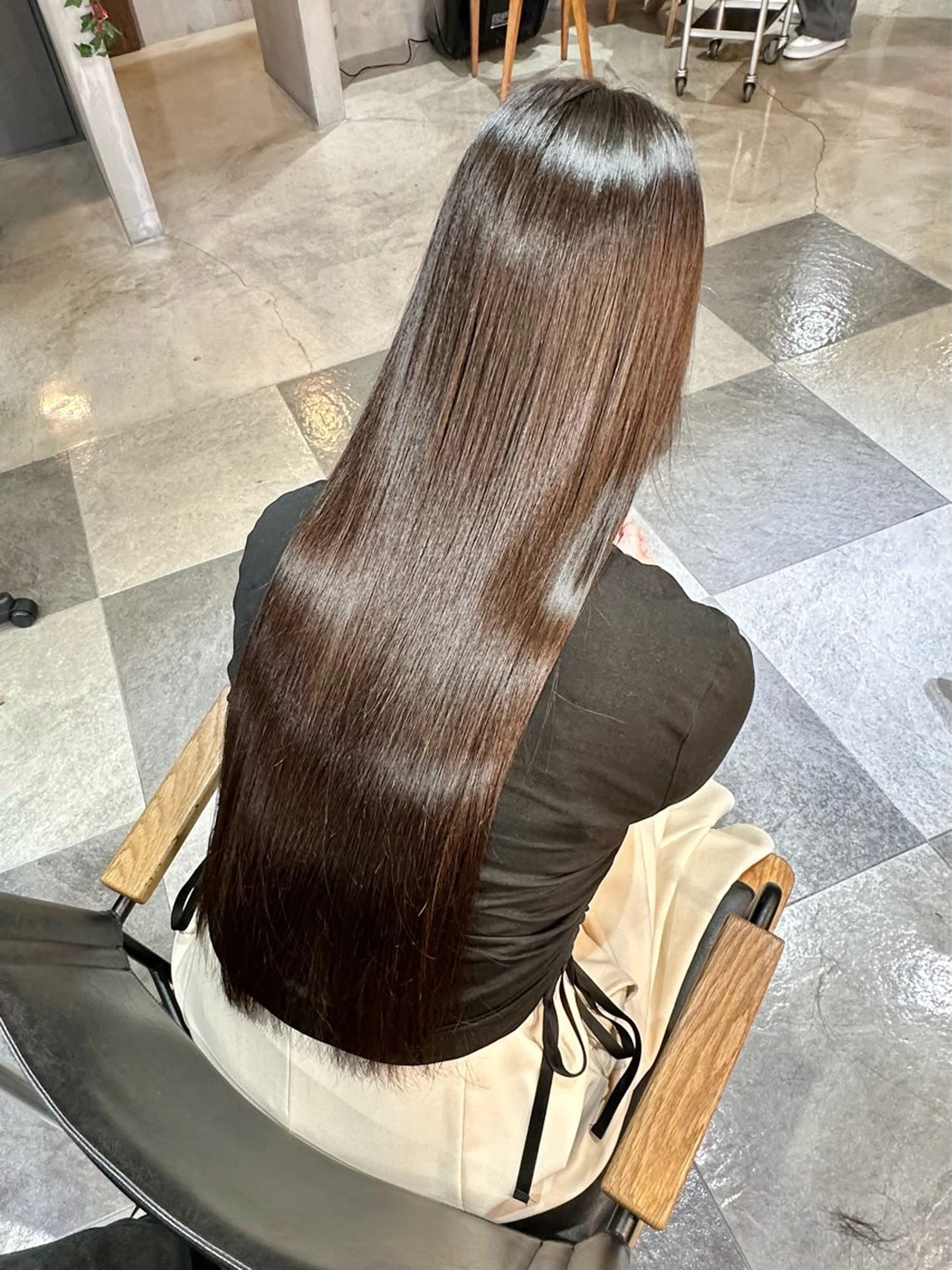 ロング カット トリートメント 髪質改善|縮毛矯正 ◎店長◎Keitaのヘアスタイル