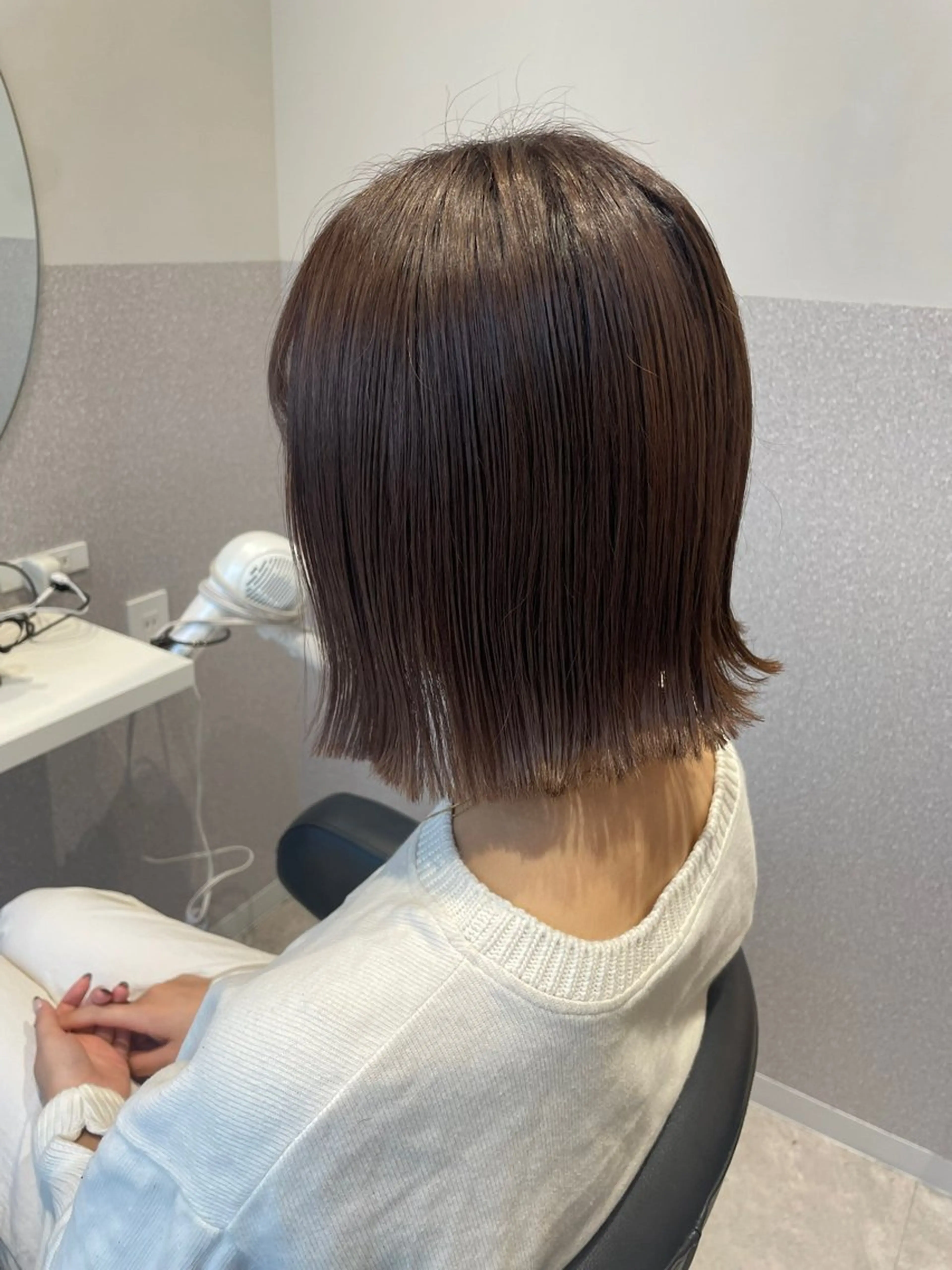 ショート カラー ブラウンカラー オリーブブラウン ボブ カット ヘアカラー 女性リピ90%🍨 🩷佐藤みずきのヘアスタイル