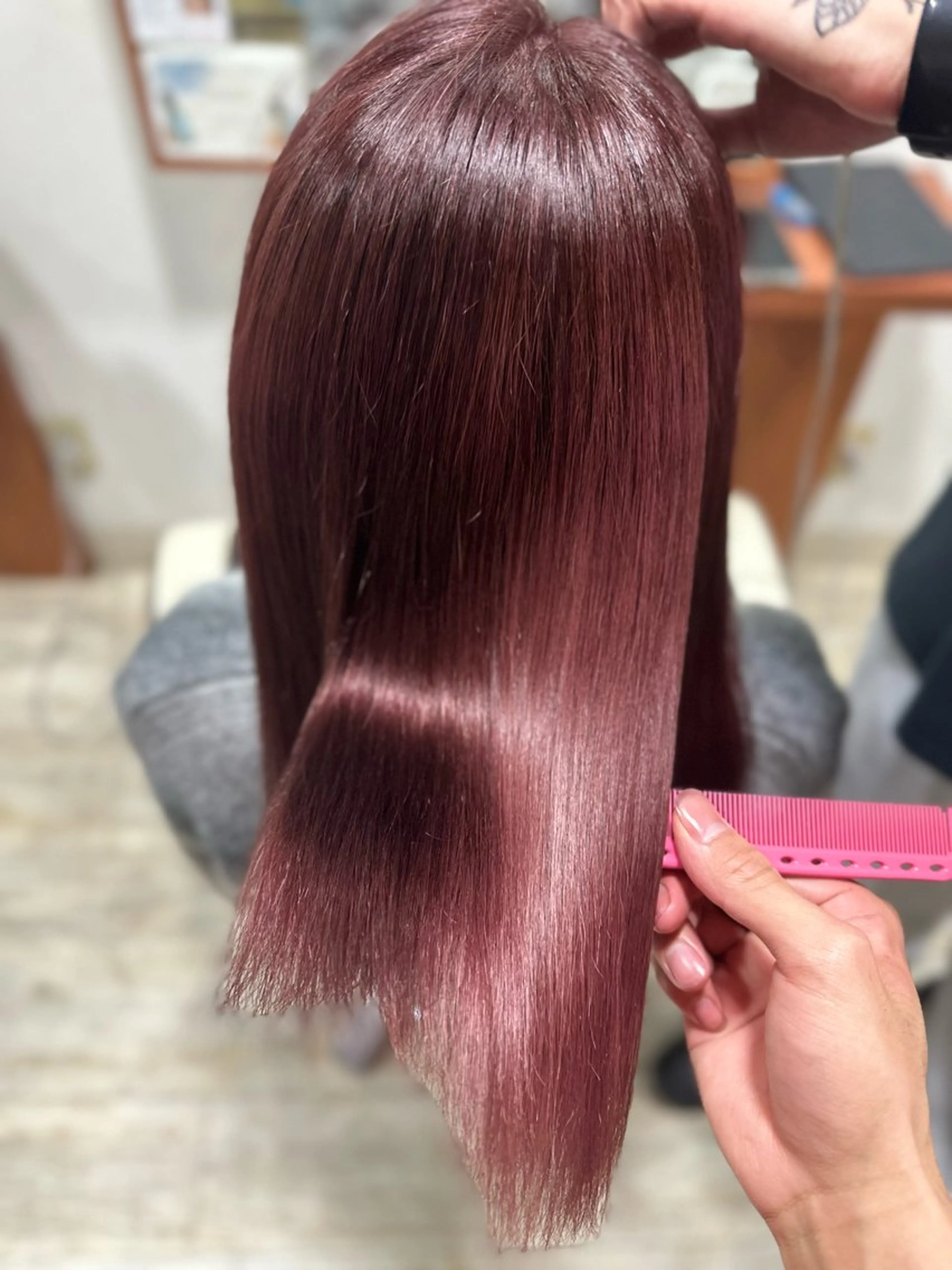 ロング Stella  nord所属・大前 吏央のヘアスタイル