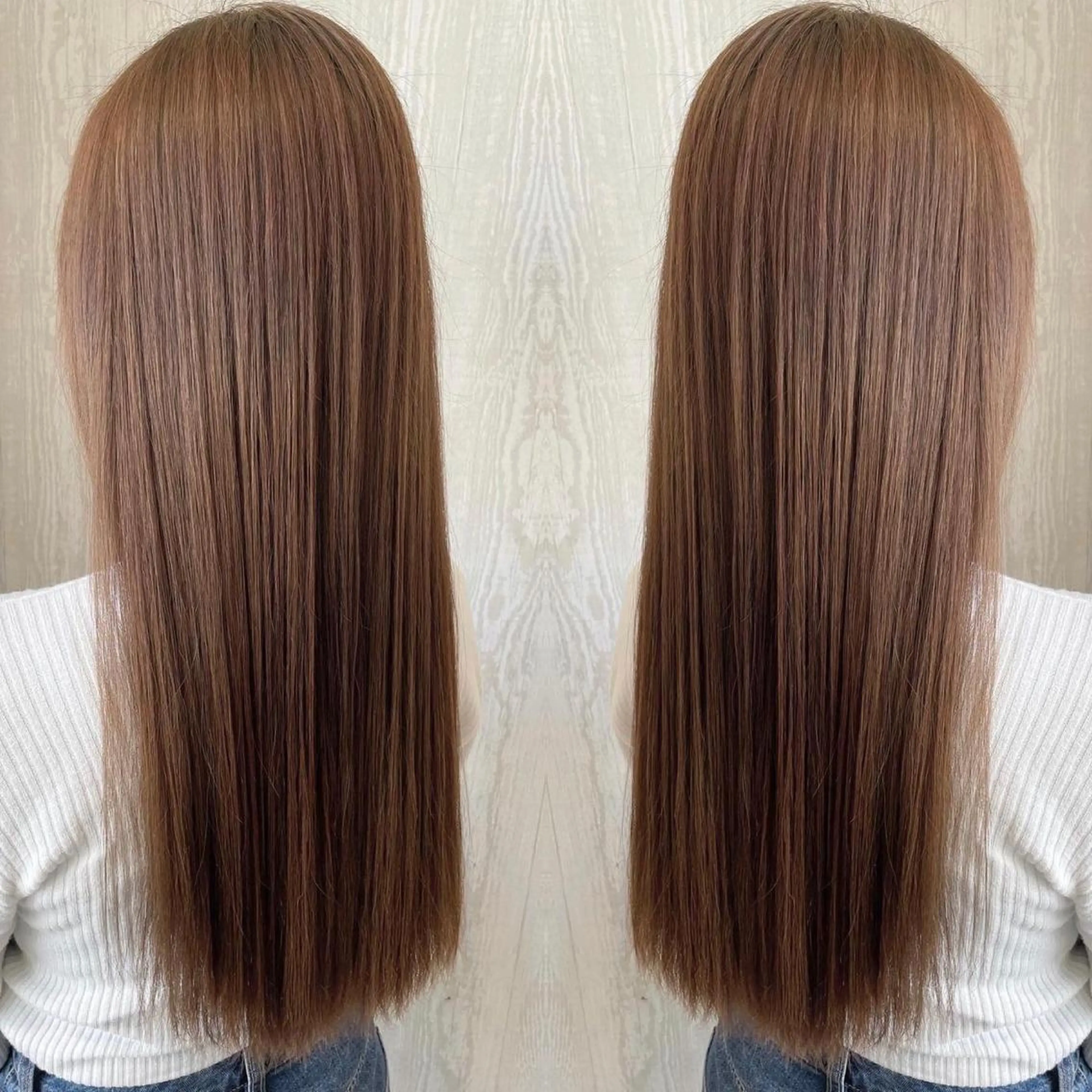 ロング カラー アッシュ 透明感カラー グラデーションカラー 外国人風カラー レイヤーカット カット ヘアカラー トリートメント 河合秀明/ショート /ボブ/レイヤーのヘアスタイル