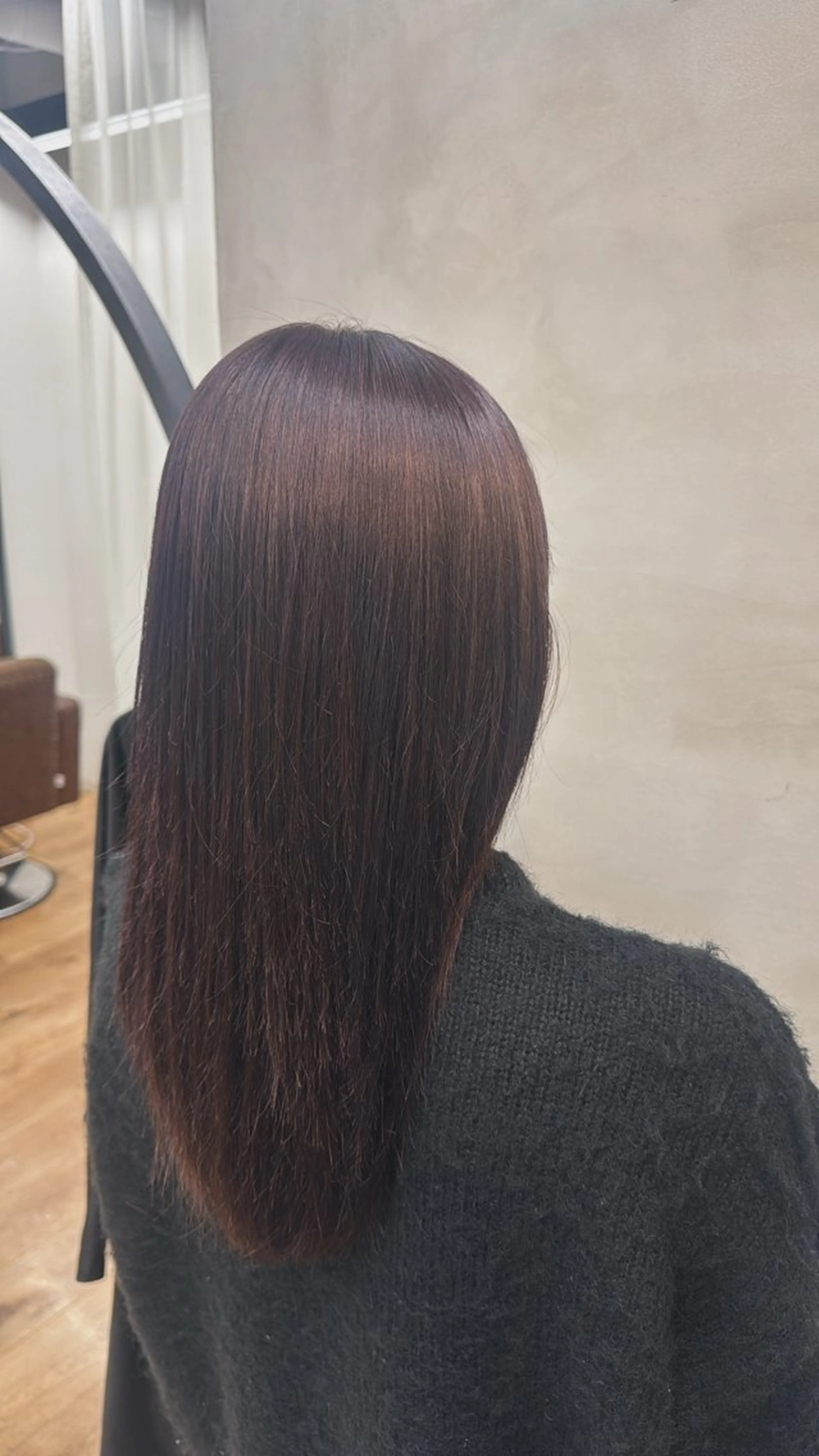 カラー ラベンダーカラー ピンクカラー ピンクラベンダー 岡田 望夢のヘアスタイル