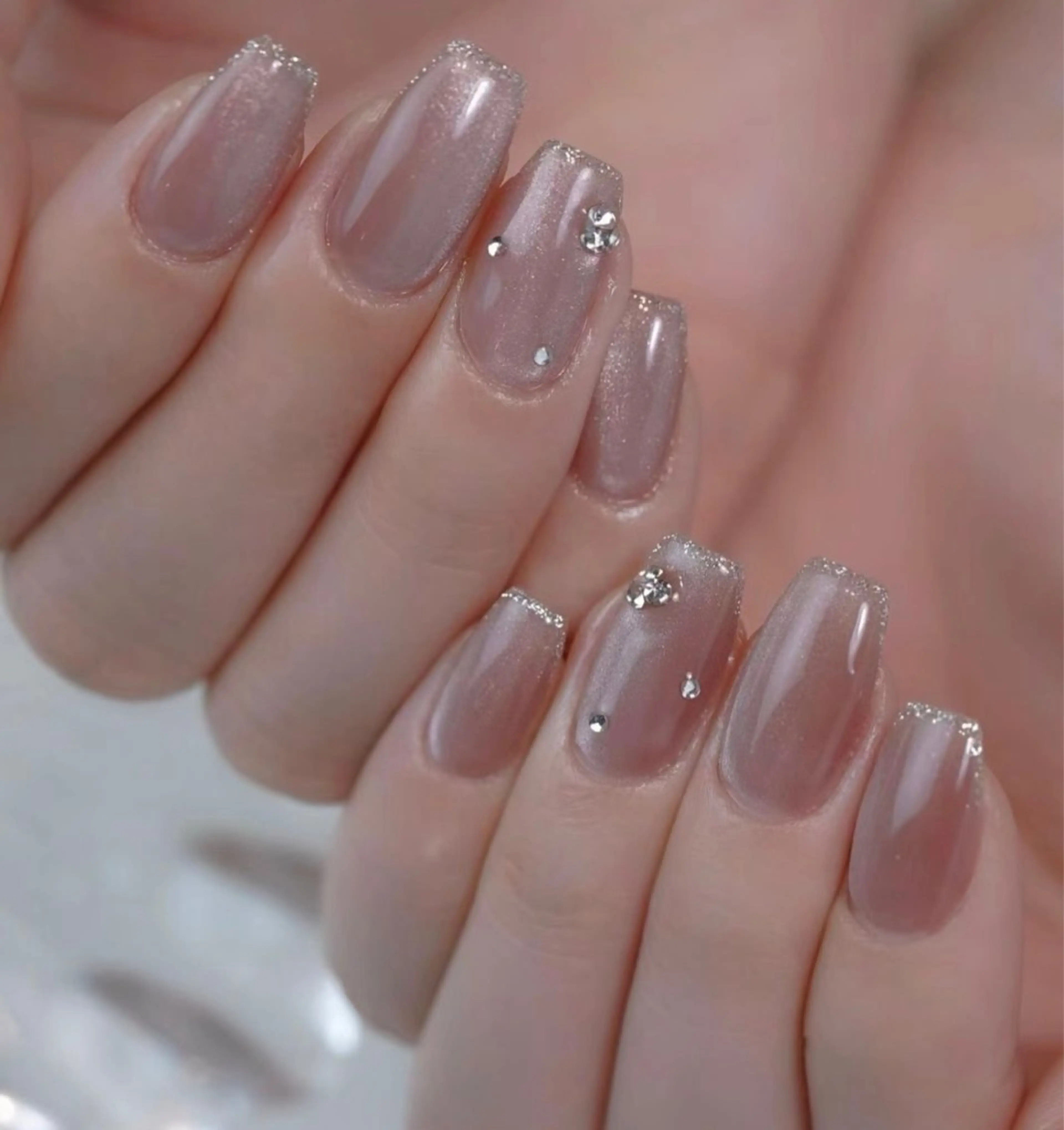 ネイル ハンドネイル ハンドケア 🍑 momo_nailのネイルデザイン