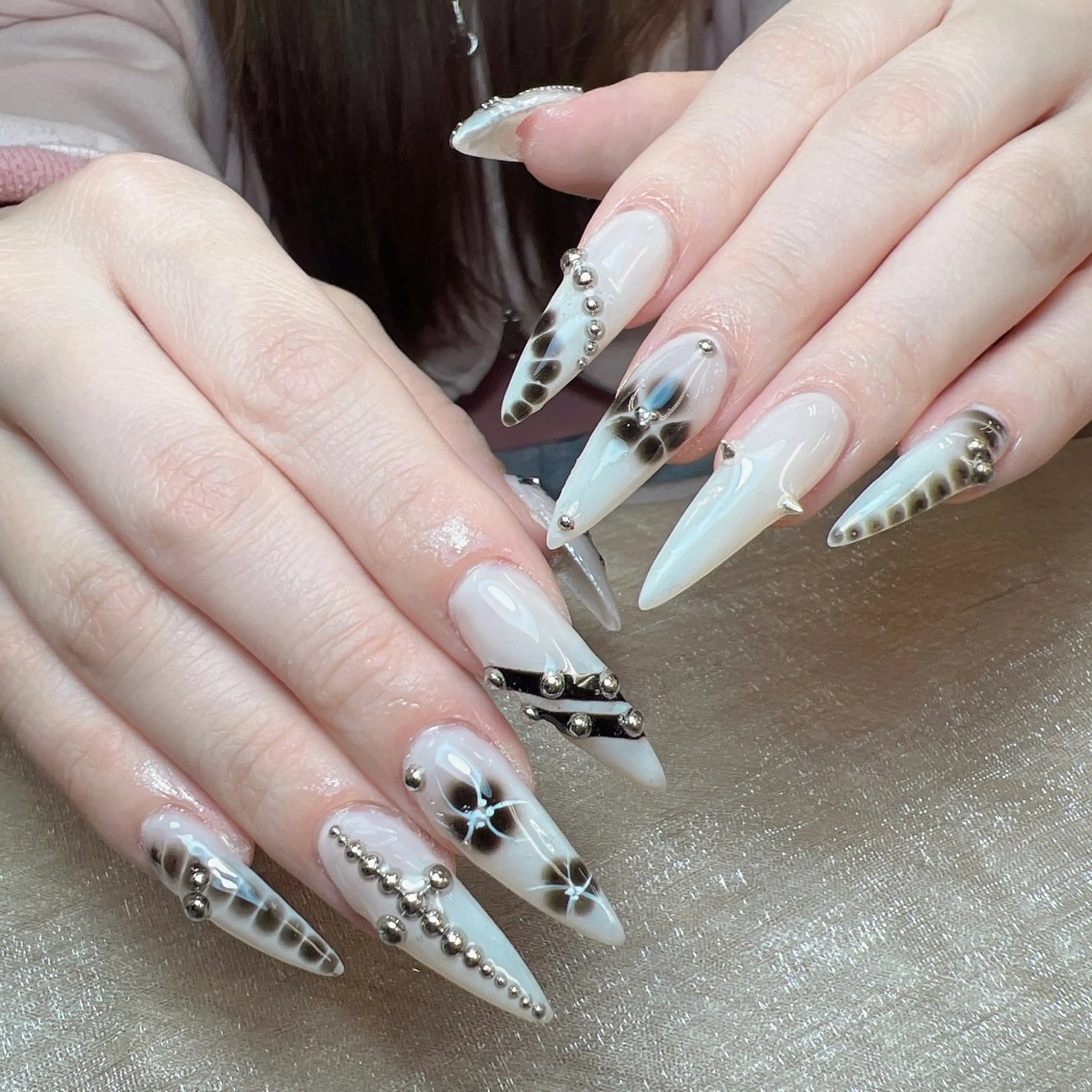 ネイル ハンドネイル ANH NAIL ゴテゴテ専門店💎のネイルデザイン