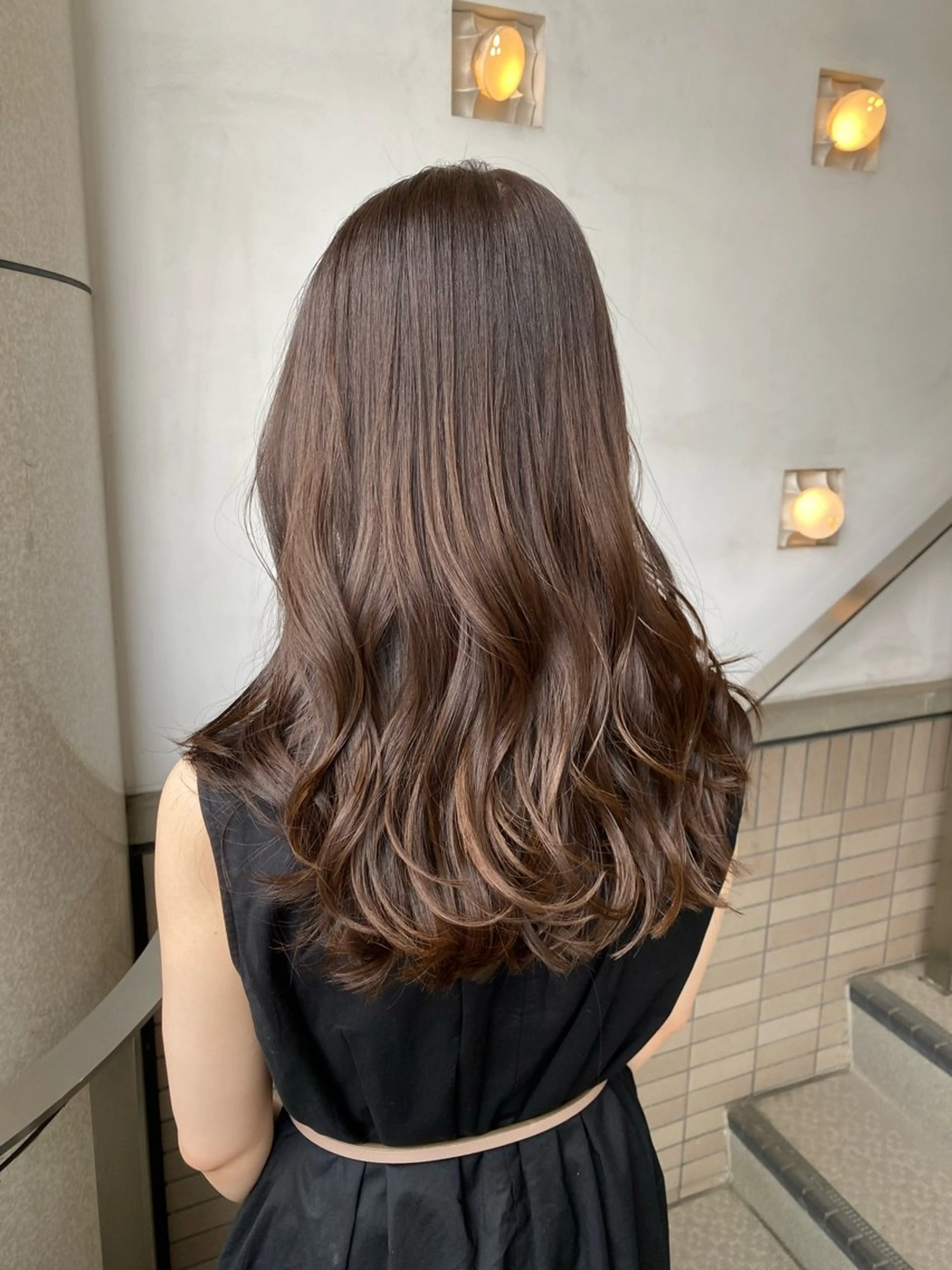 セミロング カラー トリートメント カット ヘアカラー トリートメント 統括マネージャー/ 髪のドクター/前原悟のヘアスタイル
