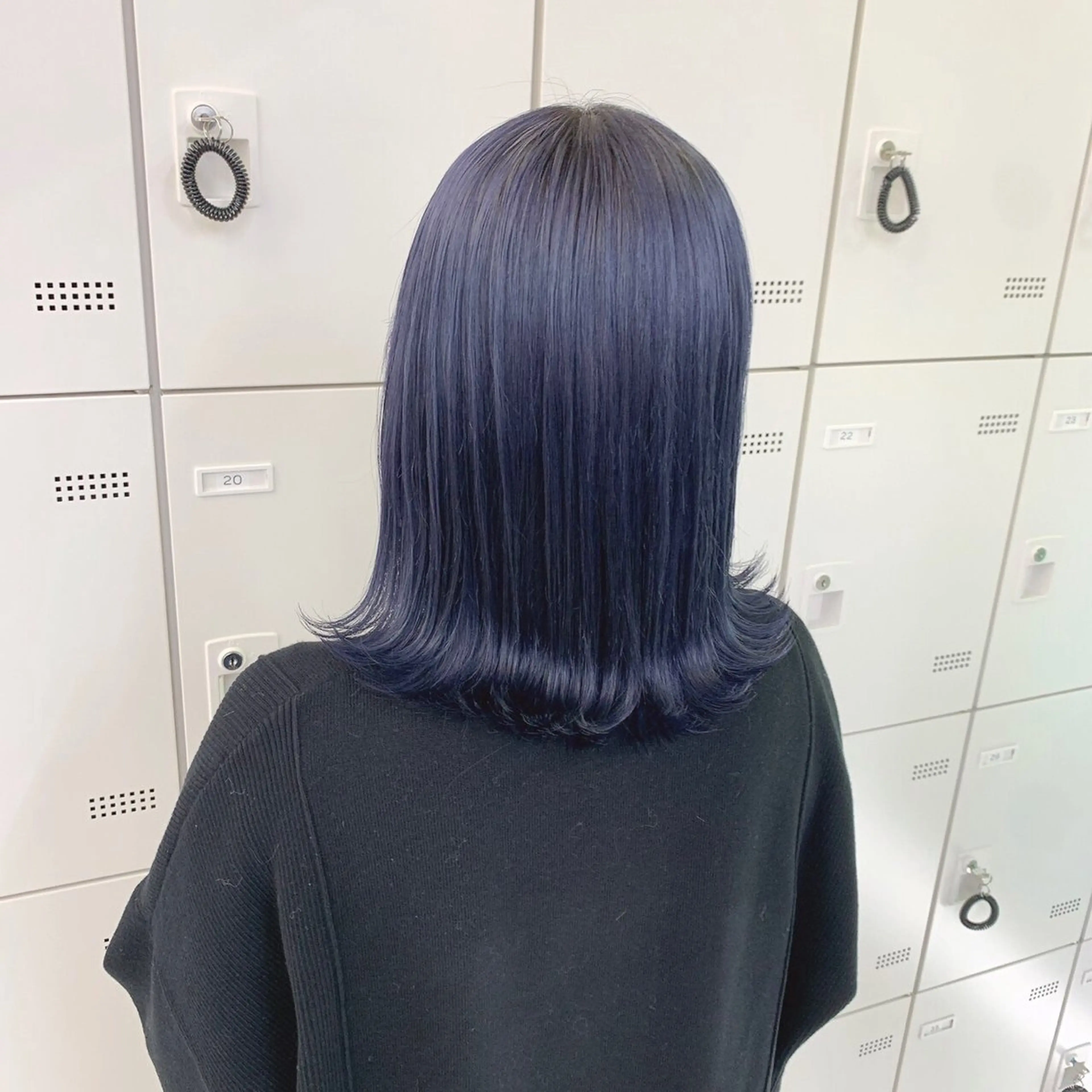 セミロング カラー ヘアアレンジ ヘアカラー トリートメント ヘッドスパ ヘアセット 〈公式〉🕯️ BABY上野🕯️のヘアスタイル