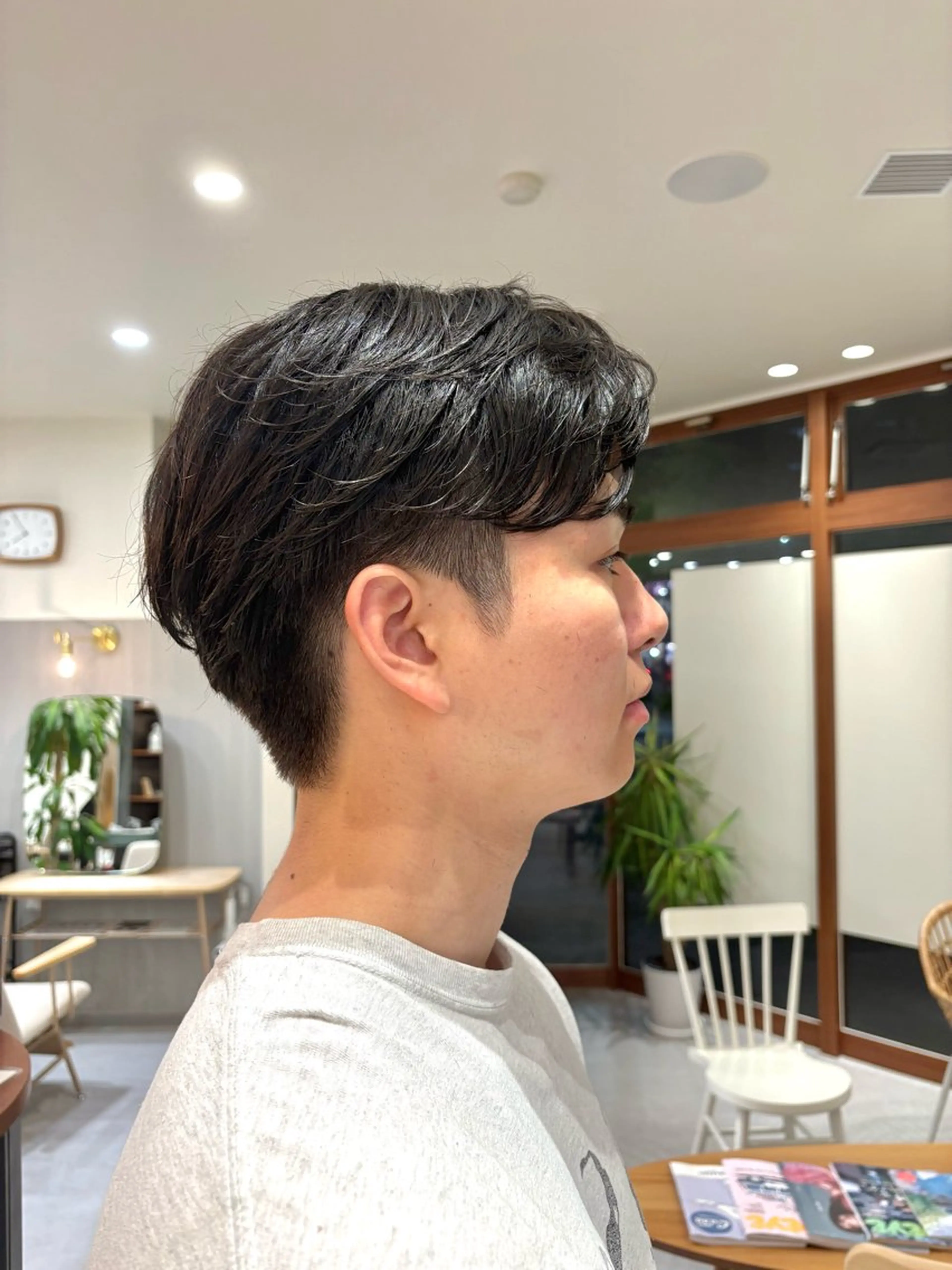 パーマ メンズ カット パーマ 松尾 葵依のヘアスタイル