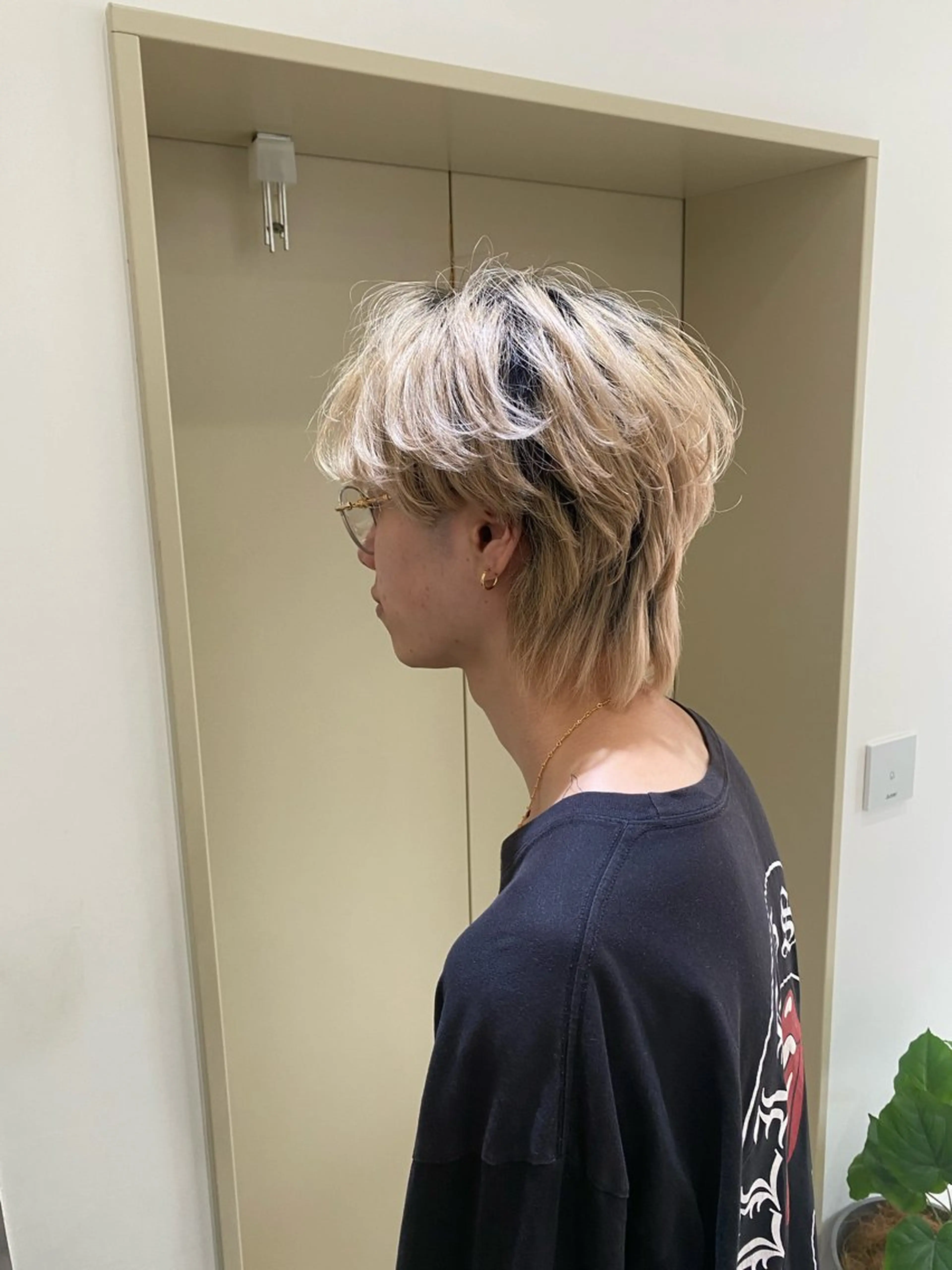 ミディアム メンズ トリートメント ✨髪質改善/顔周りカ ット/縮毛矯正✨三隅のヘアスタイル