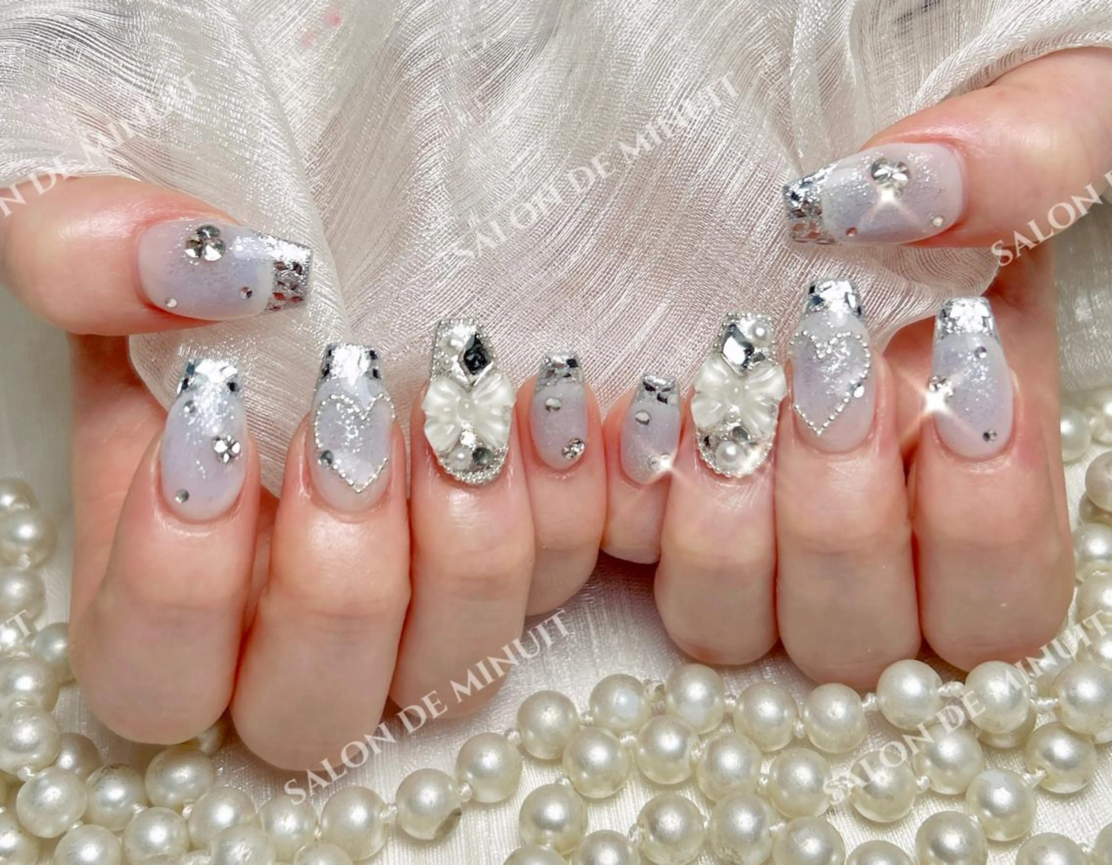 ネイル ハンドネイル ハンドケア Momo 🤍のネイルデザイン