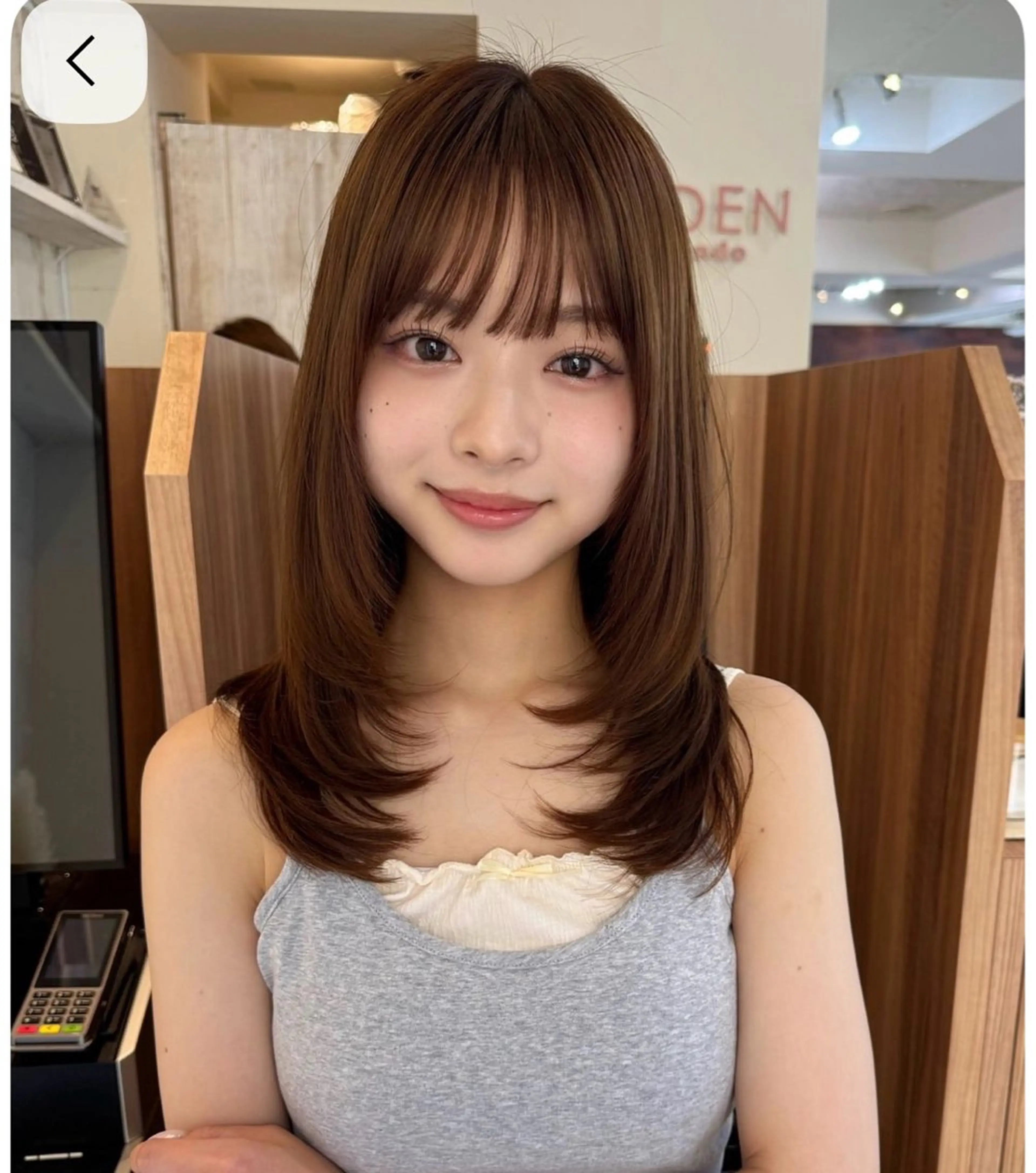 ミディアム ハイレイヤー レイヤーカット 似合わせカット 🌈阿部辰洸🌈のヘアスタイル