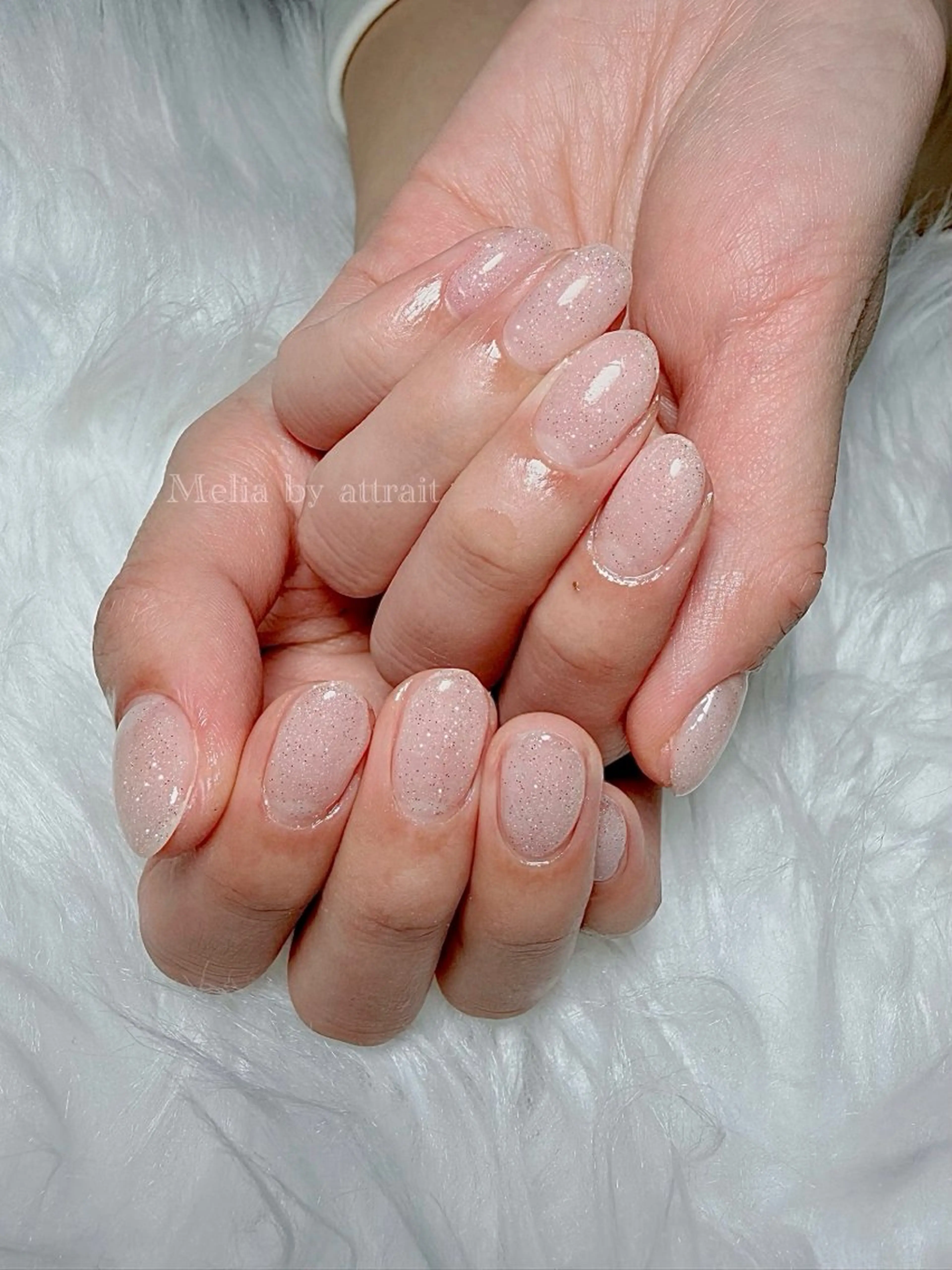 ネイル Melia by attrait🌿杏のネイルデザイン
