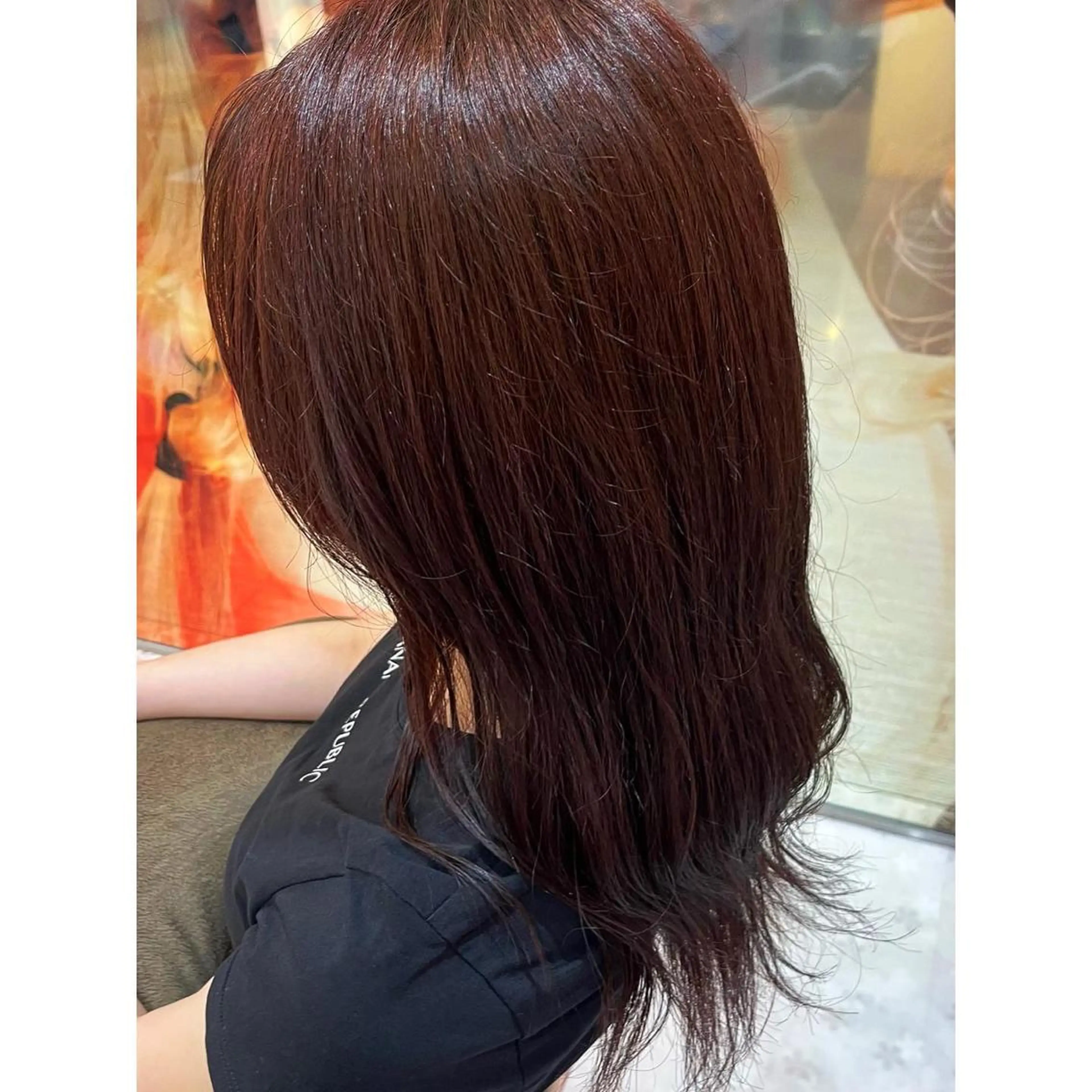 カラー ブラウンカラー ピンクカラー ASAMI /MaisonINEのヘアスタイル