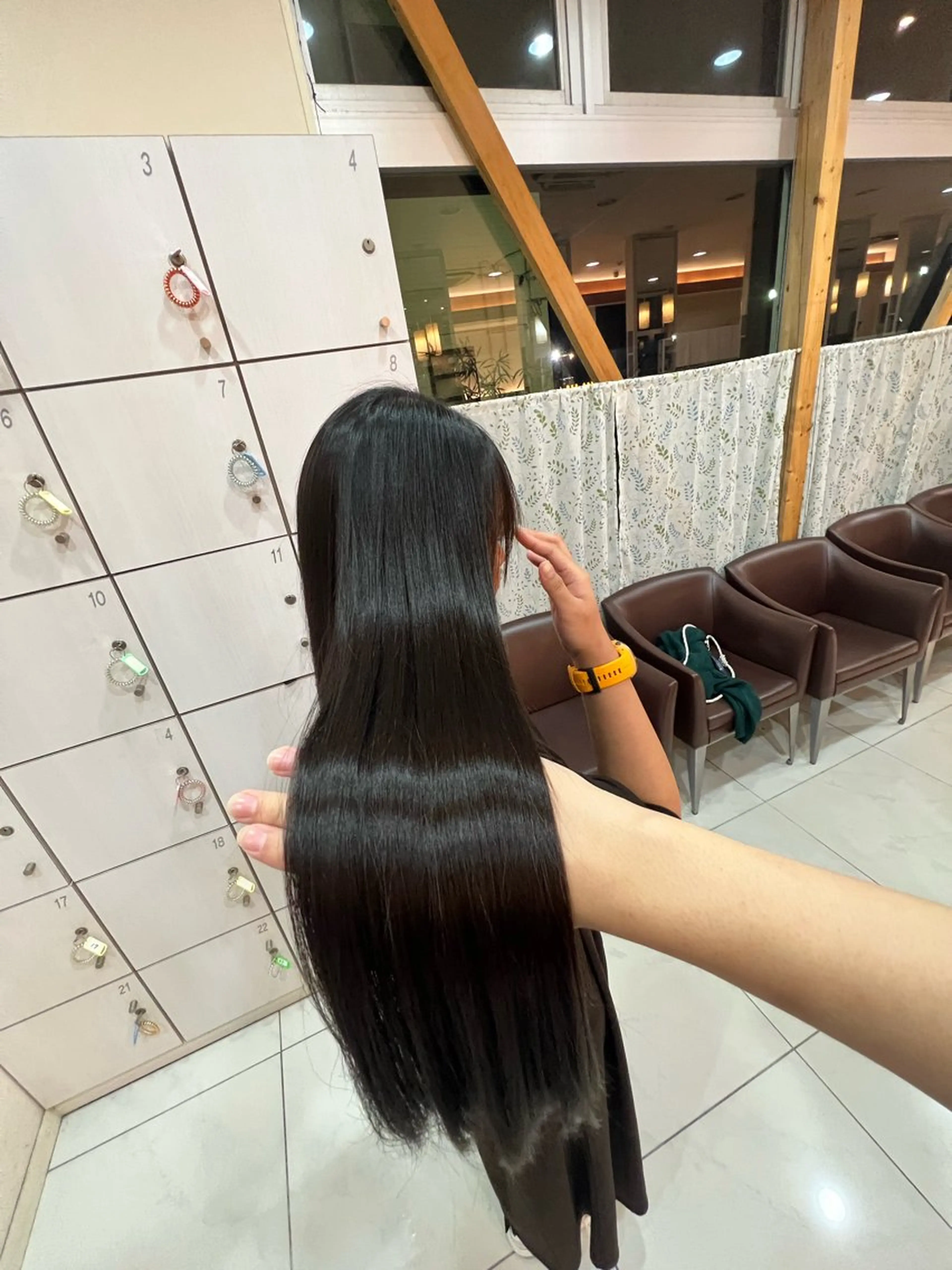 ロング 縮毛矯正 🎈カラーエステ 🎈通事  啓人のヘアスタイル