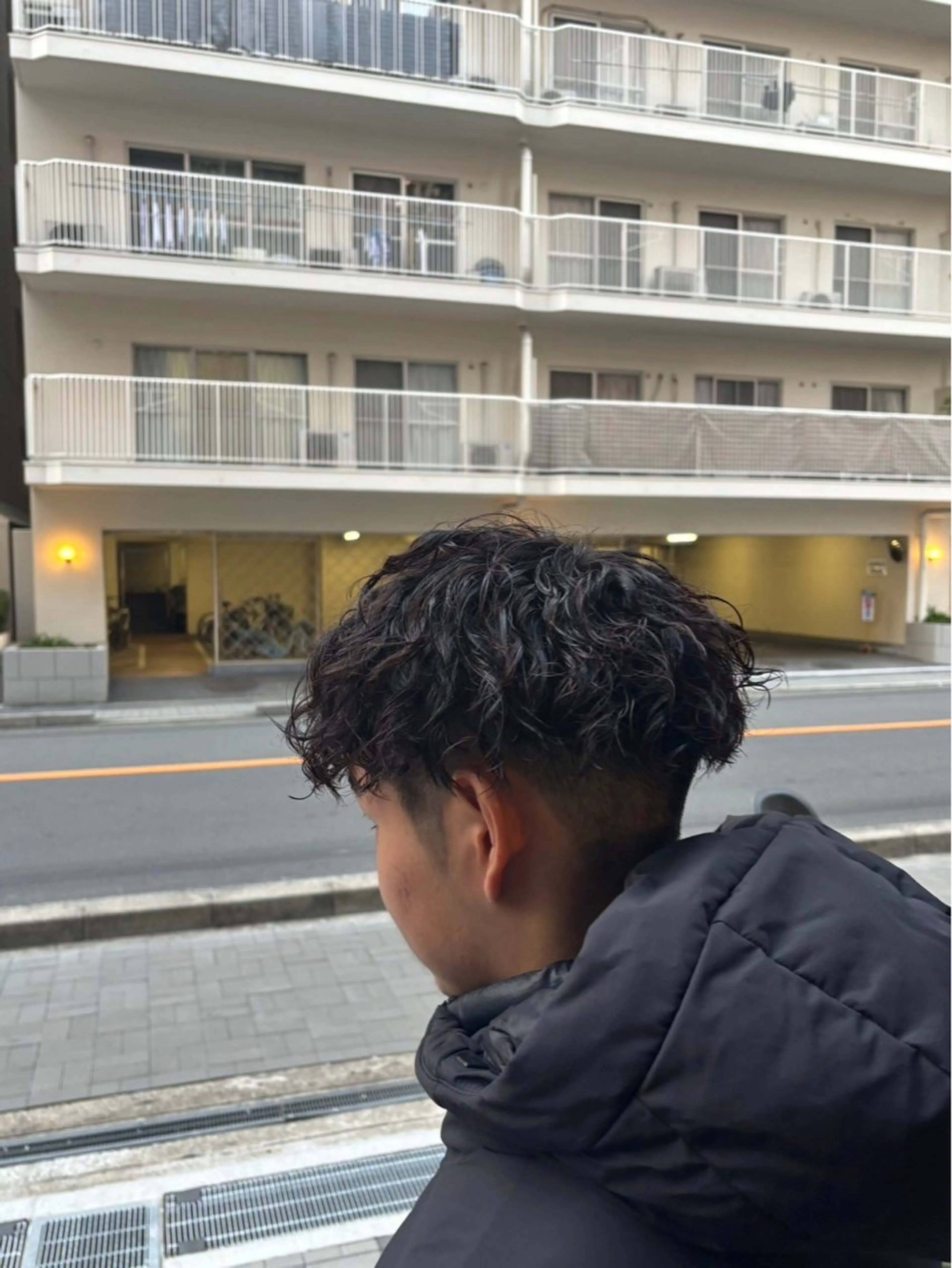 パーマ メンズ .sayo/ 心斎橋のヘアスタイル